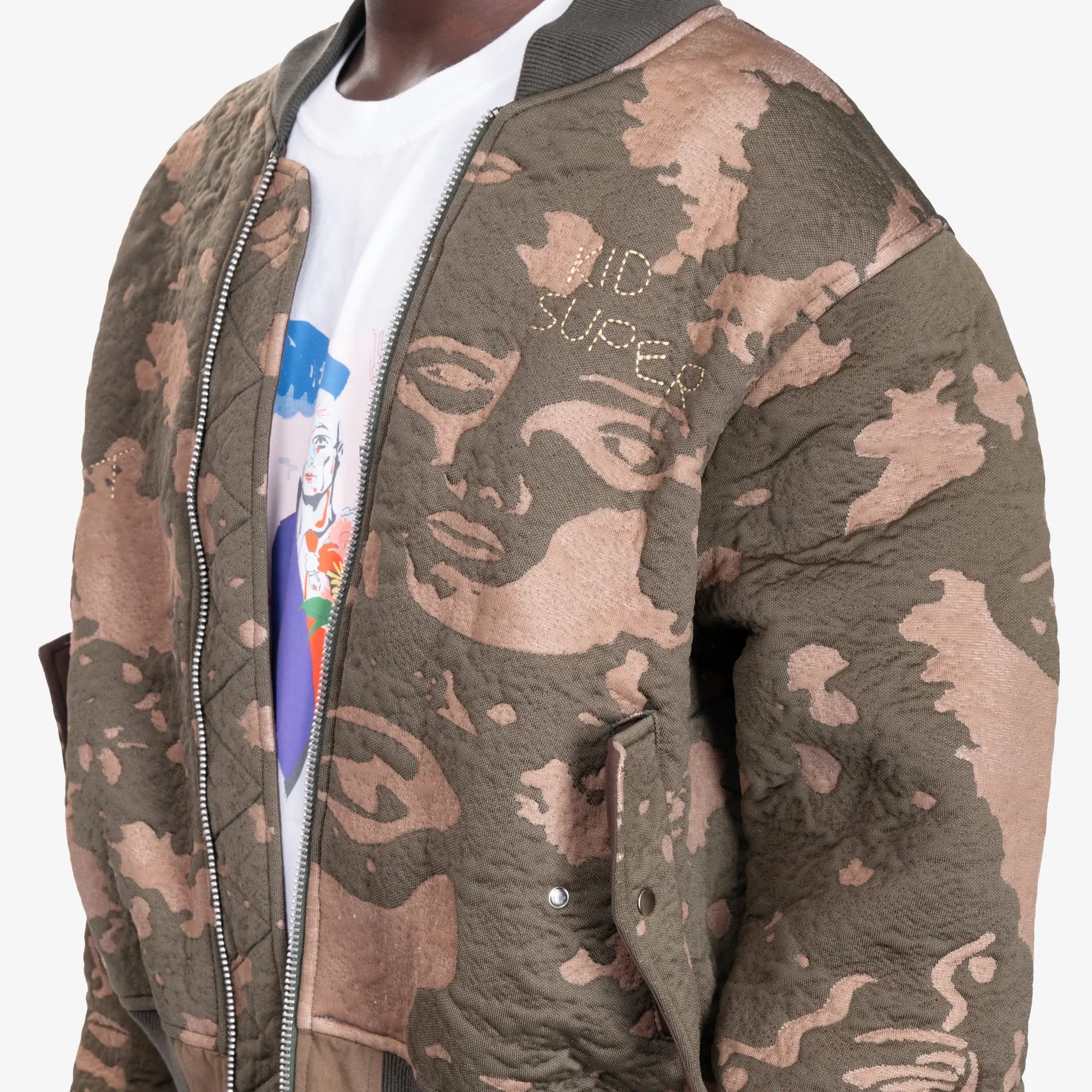 Piet 3D Knit Bomber Jacket - Image 5