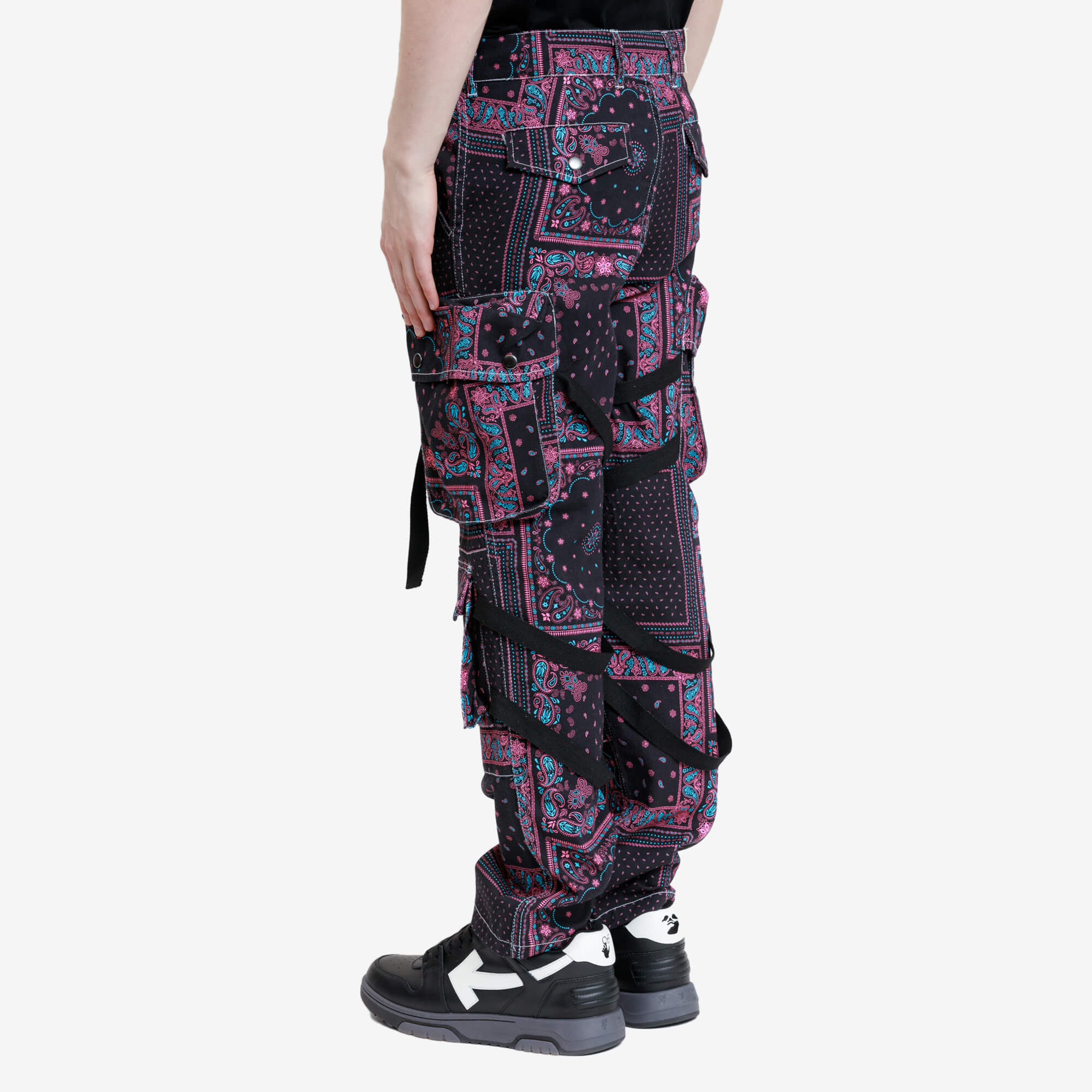 Pink Paisley Bondage Pants - Image 4