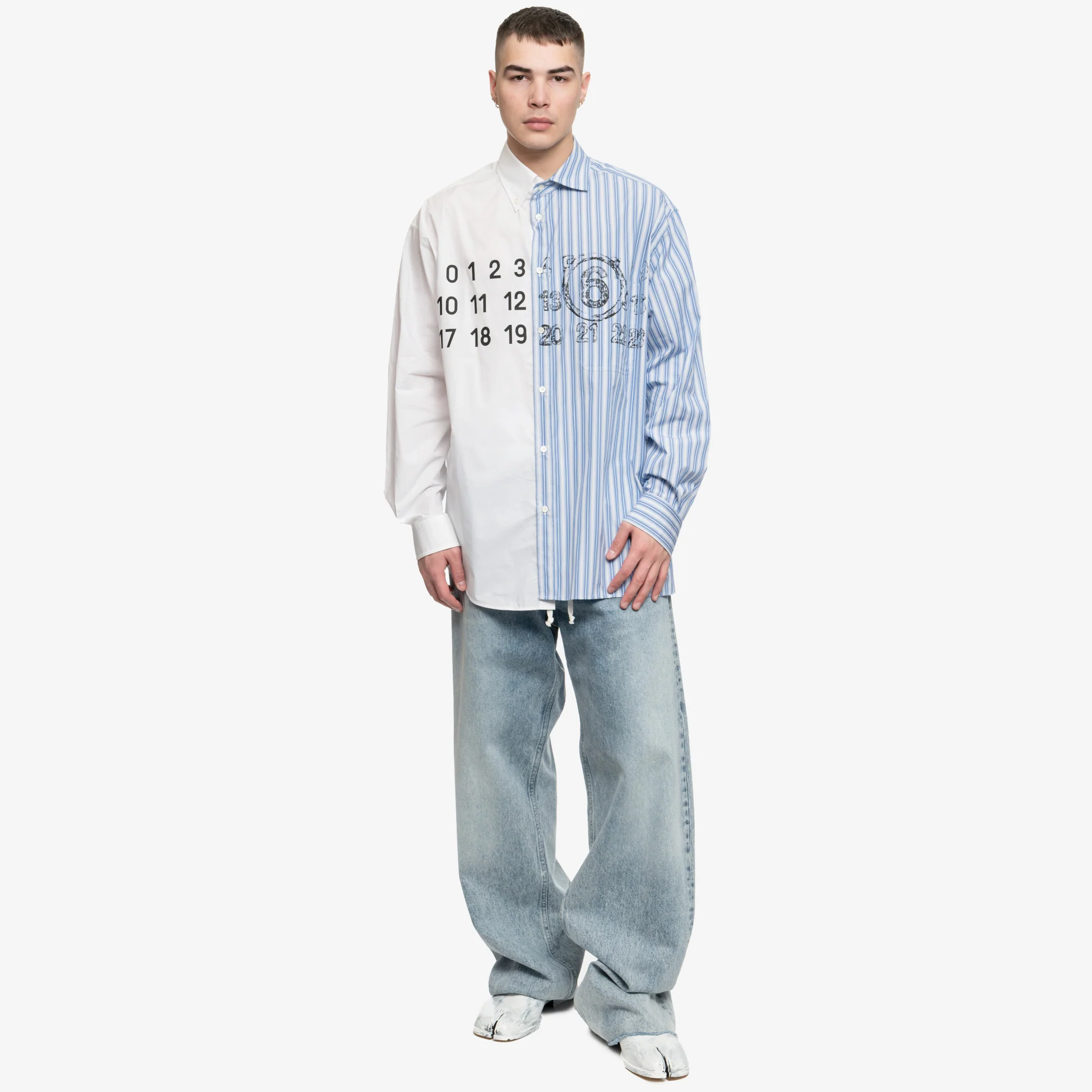 Plain Stripe Shirt - Image 2