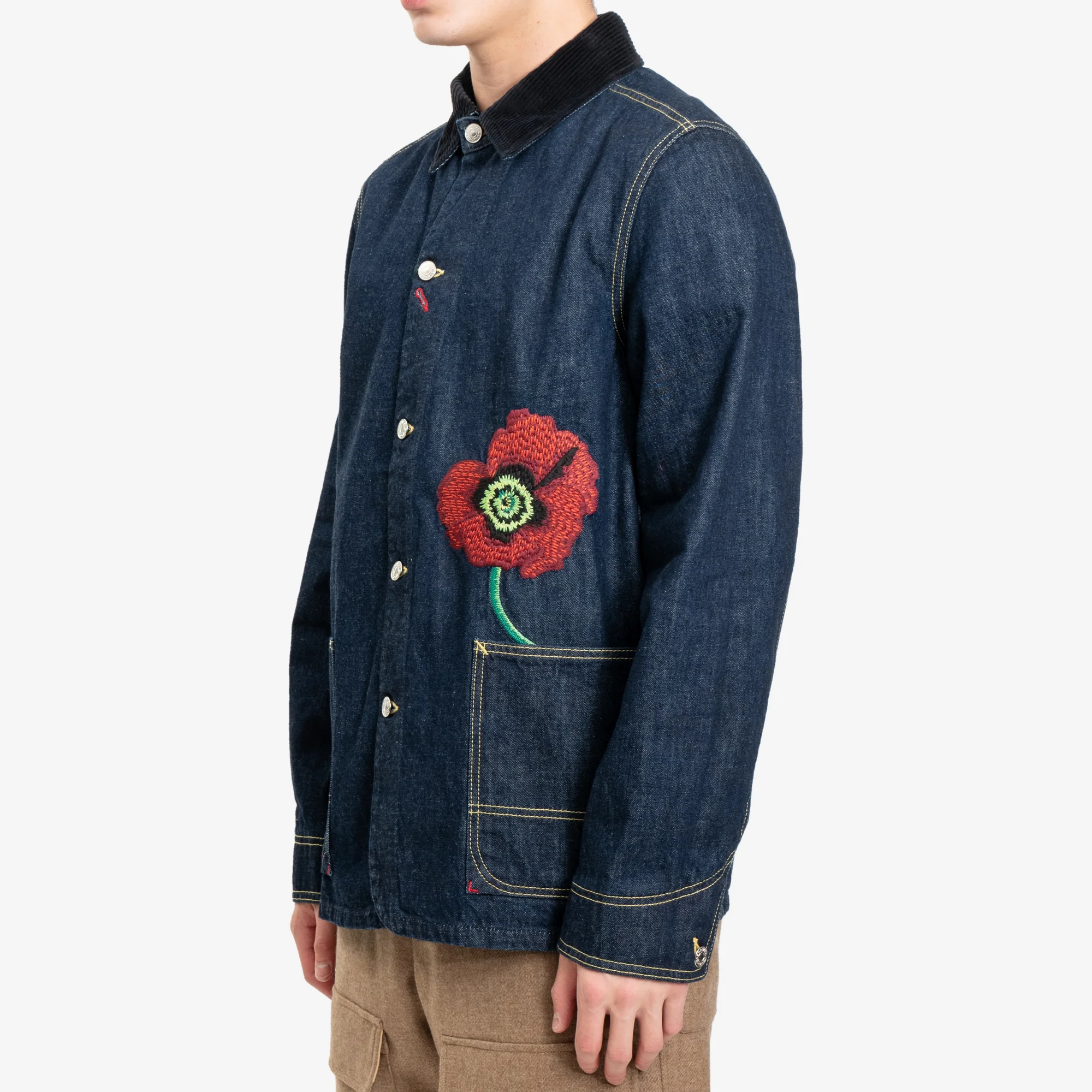 Poppy Workwear Denim Jacket - Image 3