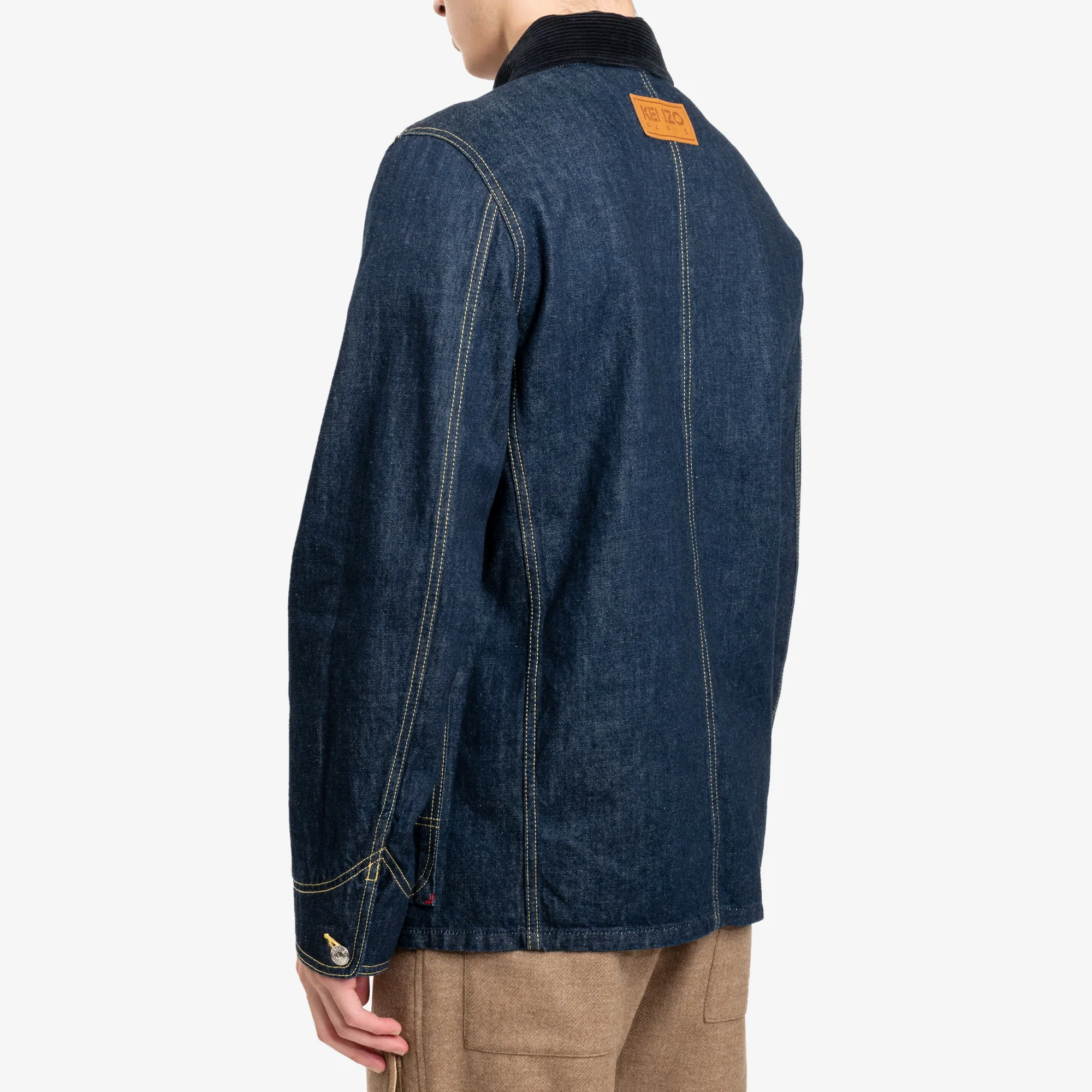 Poppy Workwear Denim Jacket - Image 4