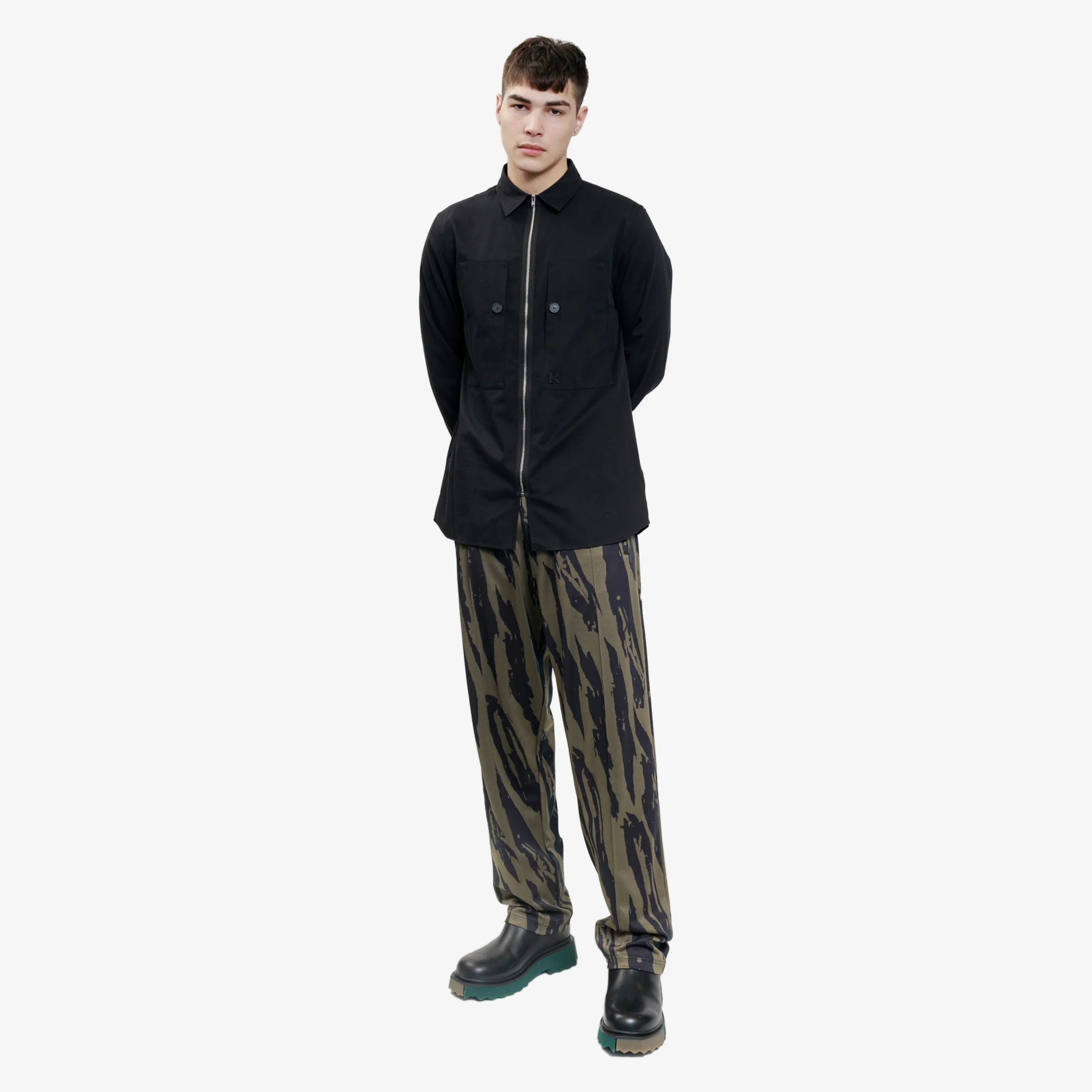 Print Track Pants - Image 2