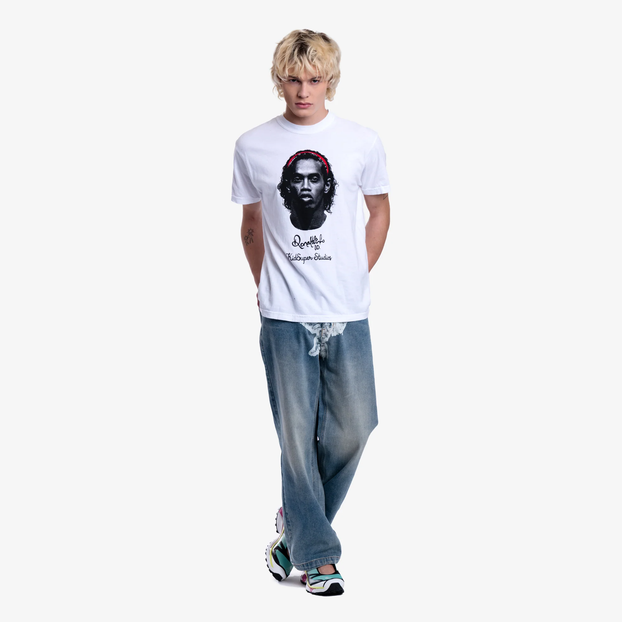 Printed Dove Jeans - Image 2