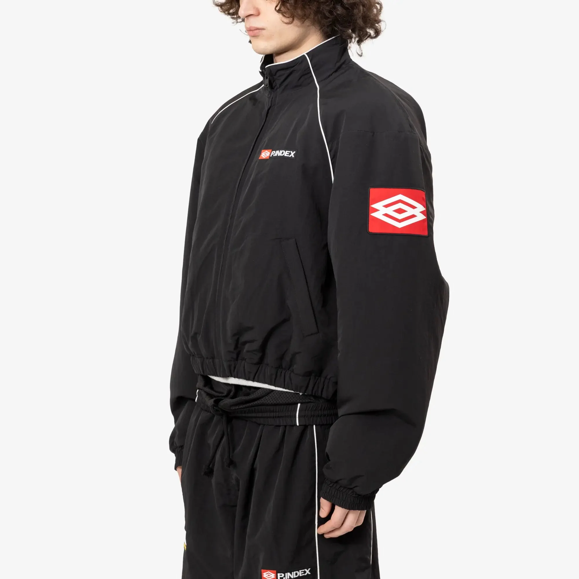 Exaggerated Shoulder Track Jacket - Image 3