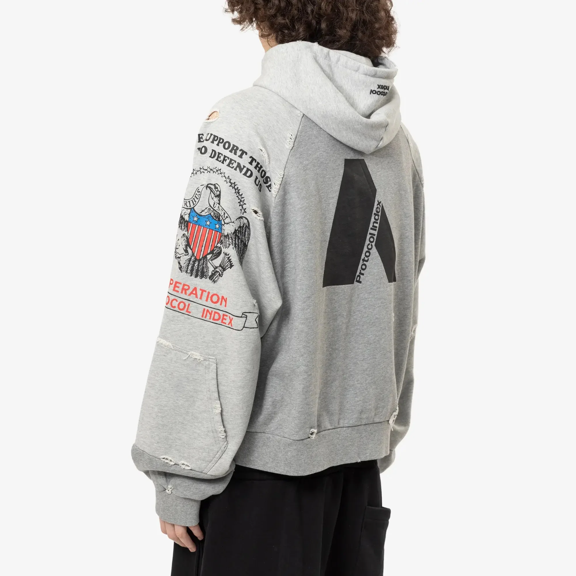 Reconstructed Zip Hoody - Image 4