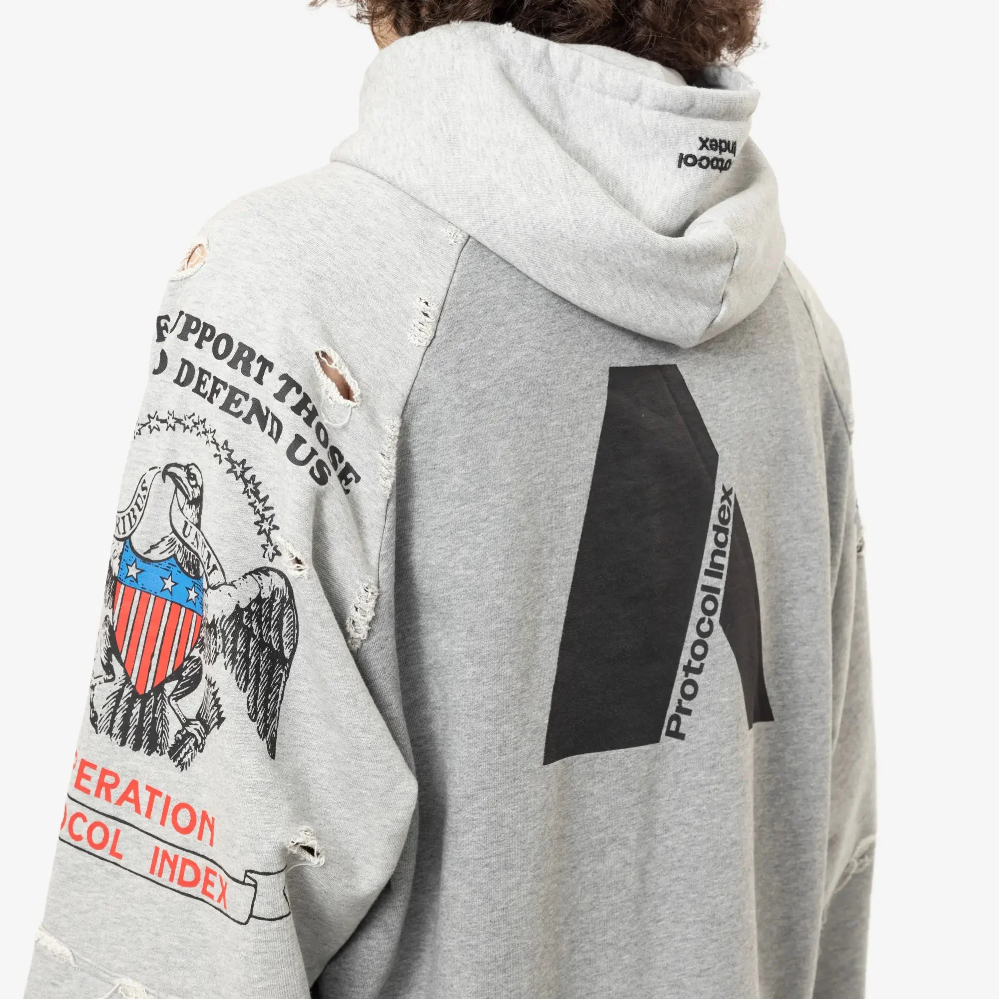 Reconstructed Zip Hoody - Image 6