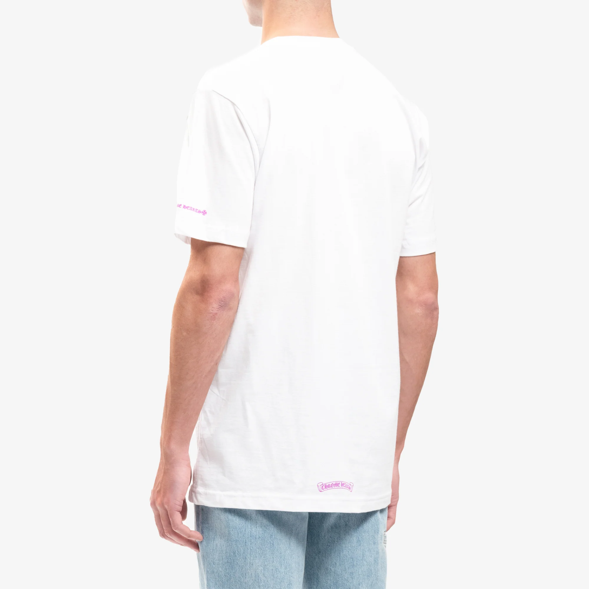 Purple Collar Script T-Shirt - Image 4