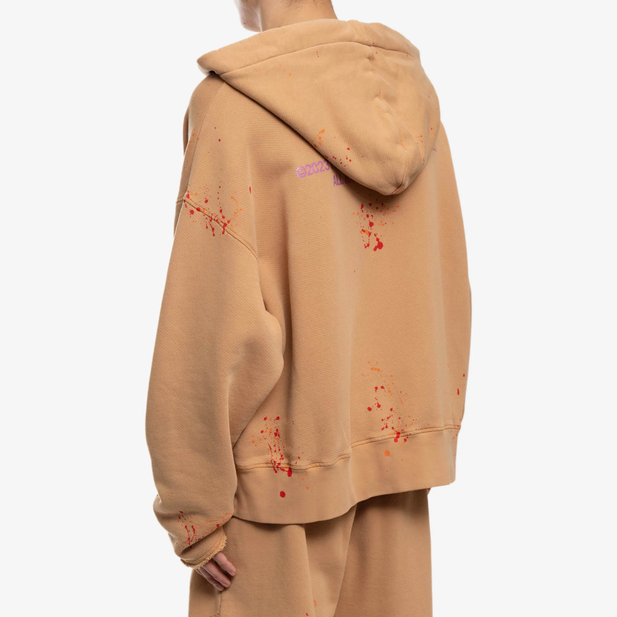 PxP Painted Raw Cut Hoody - Image 4