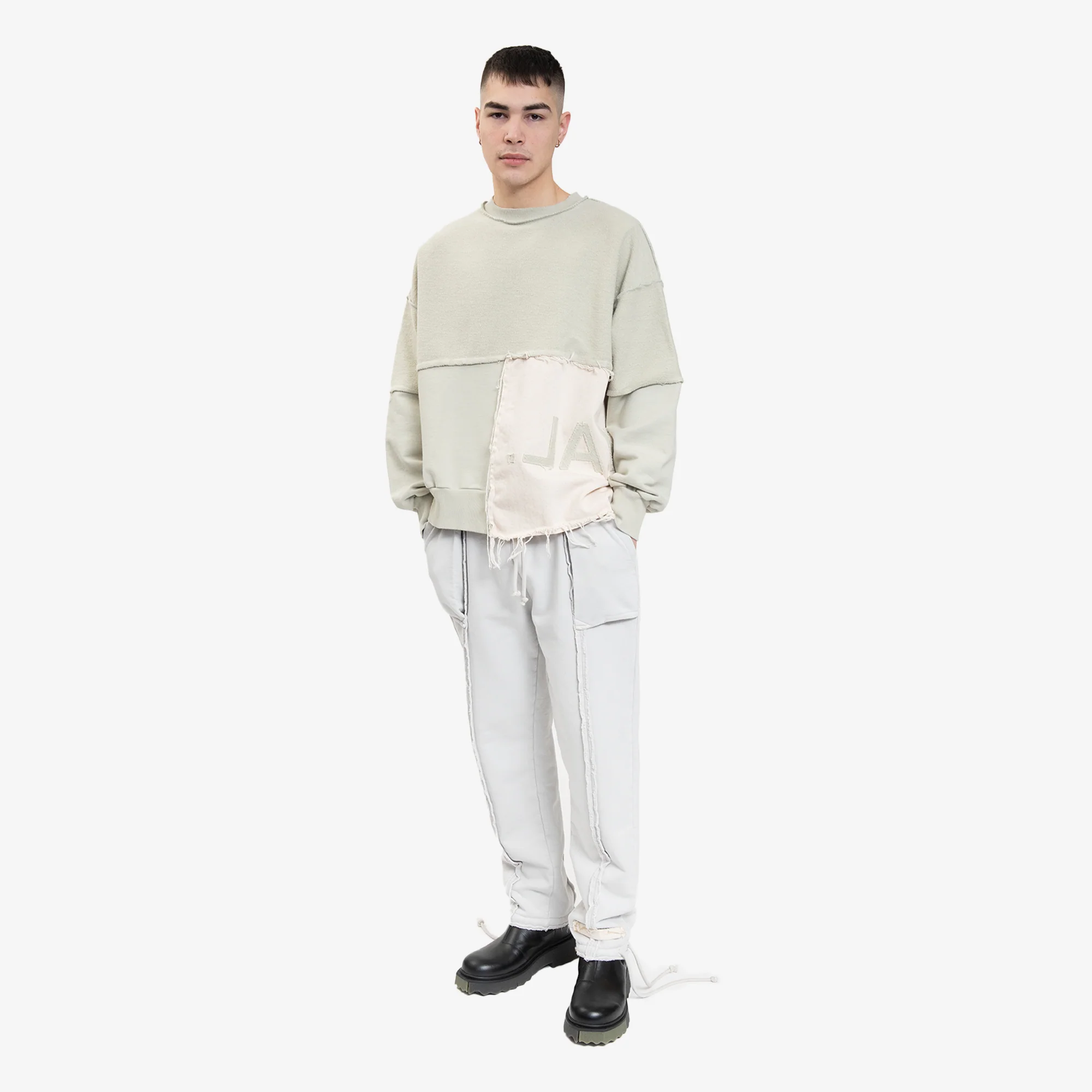 Raw Badge Joggers - Image 2