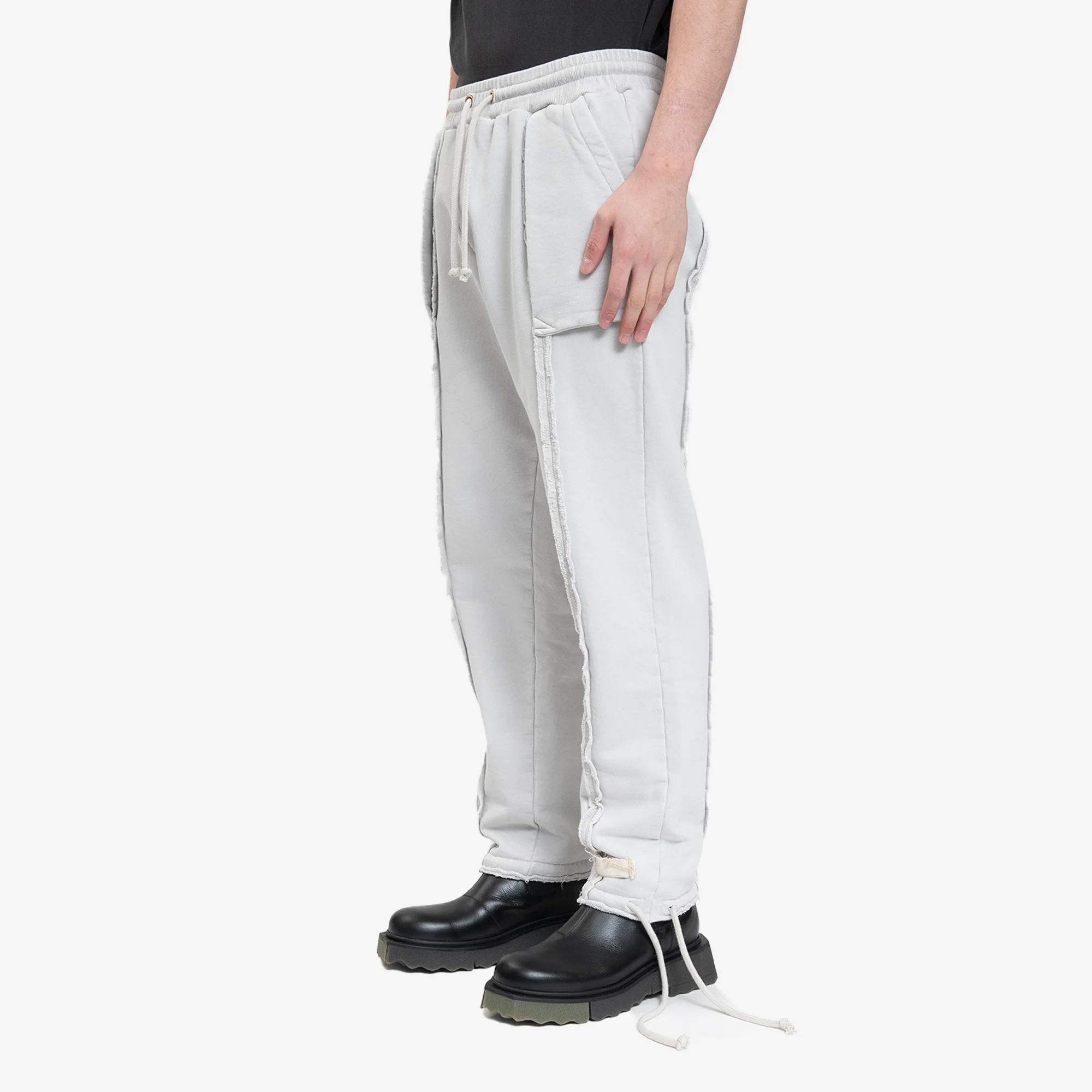 Raw Badge Joggers - Image 3