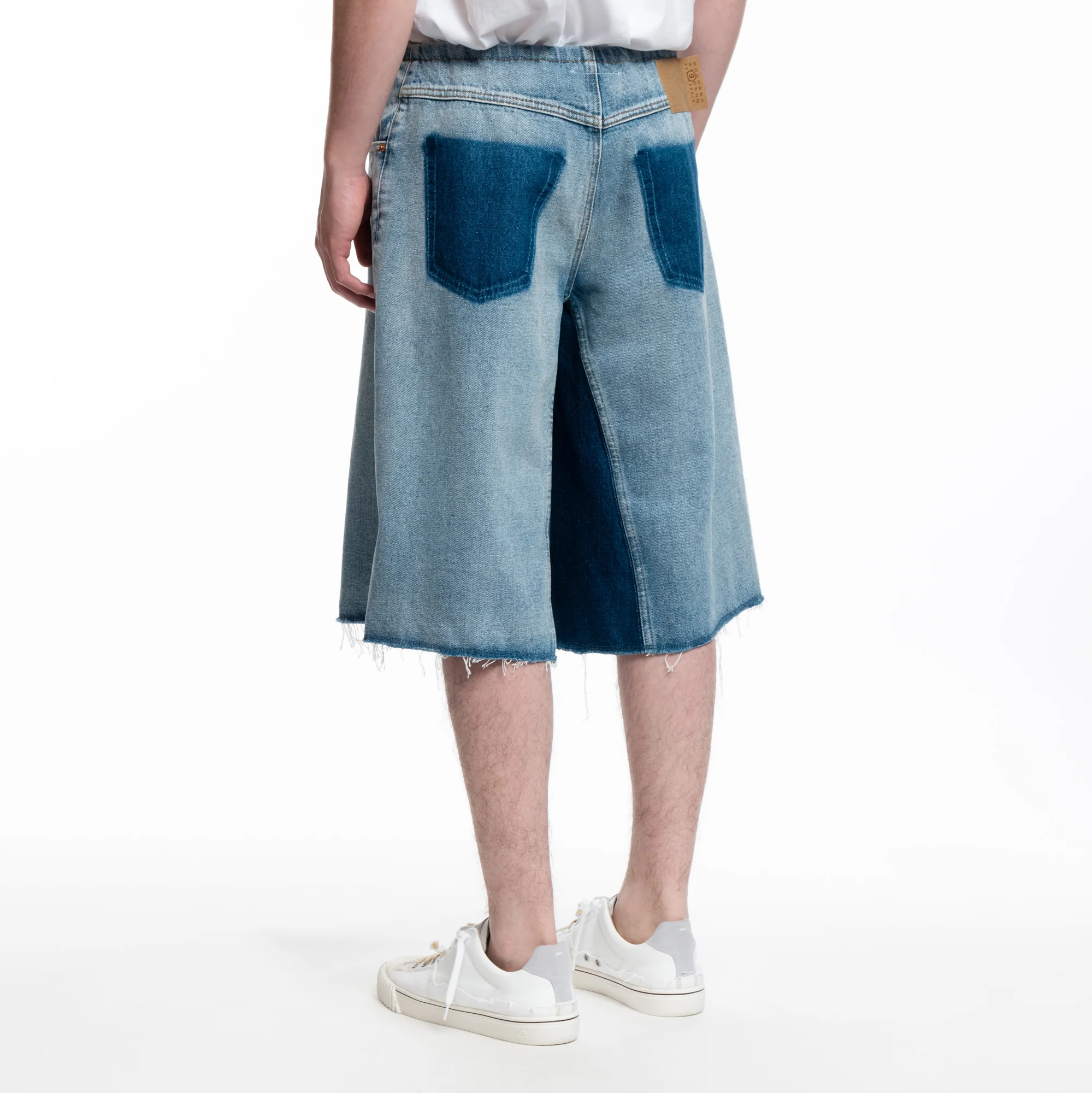 Raw Dyed Denim Shorts - Image 4