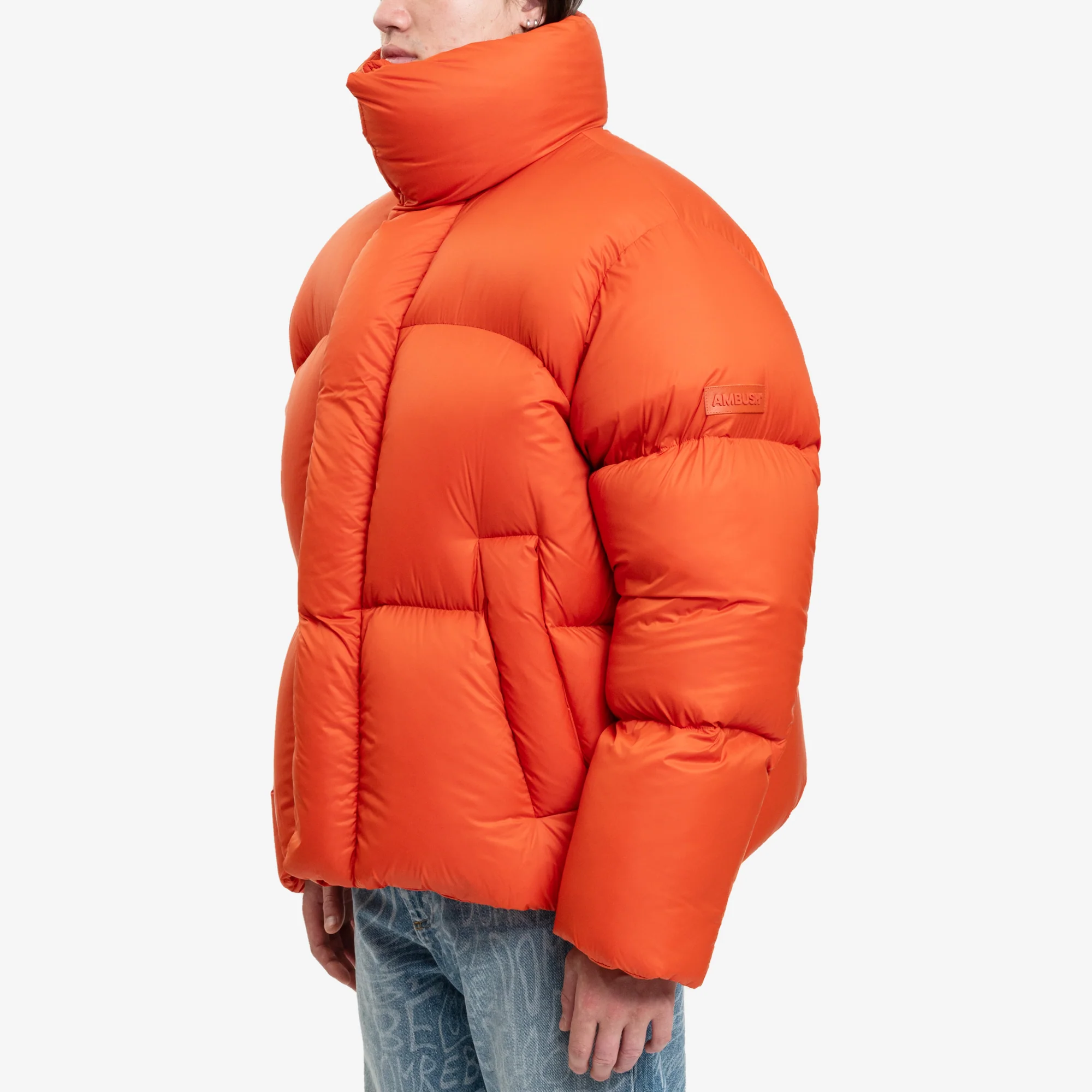 Orange Down Jacket - Image 3