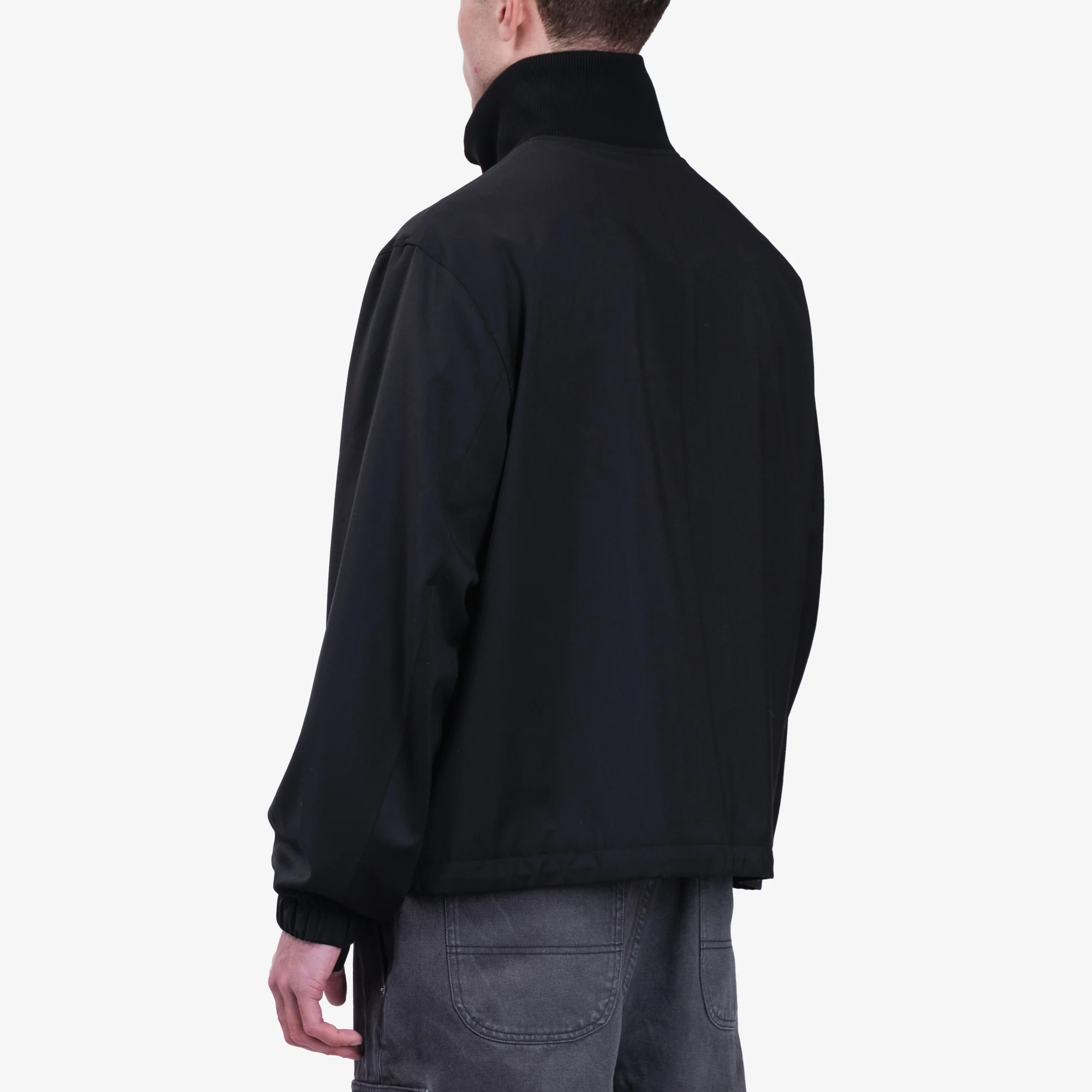 Relaxed Suit Bomber Jacket - Image 4