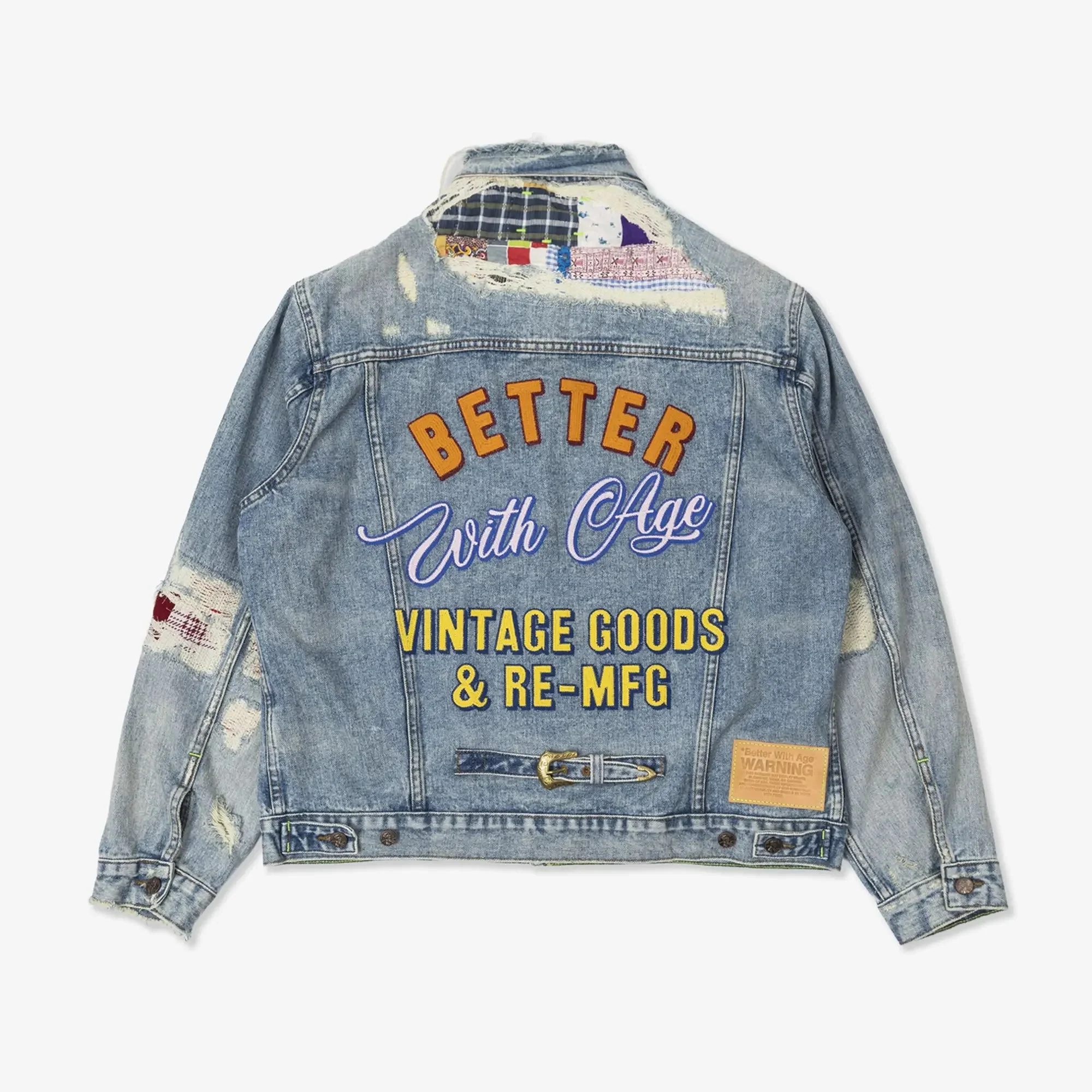 Repair Denim Jacket - Image 11