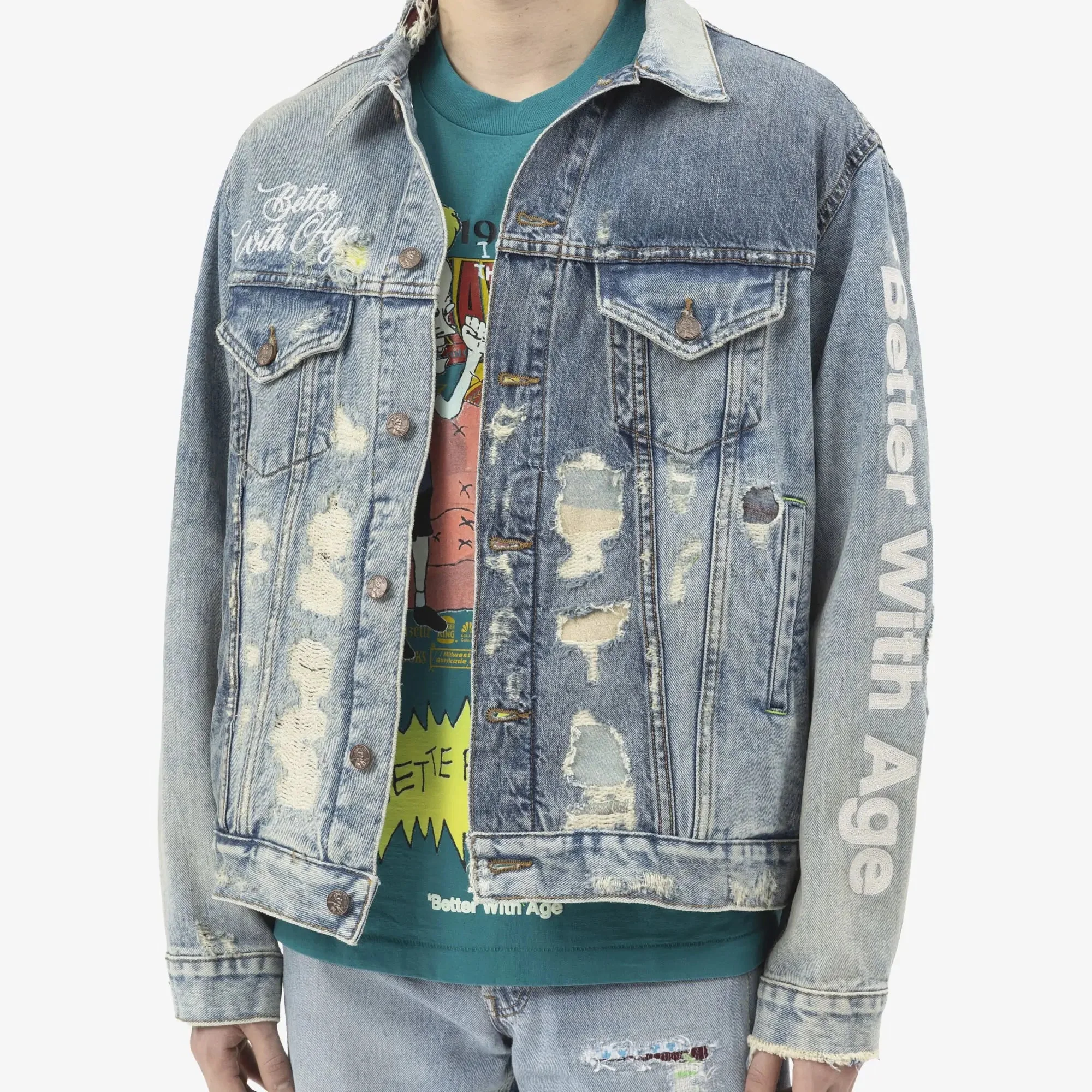 Repair Denim Jacket - Image 5