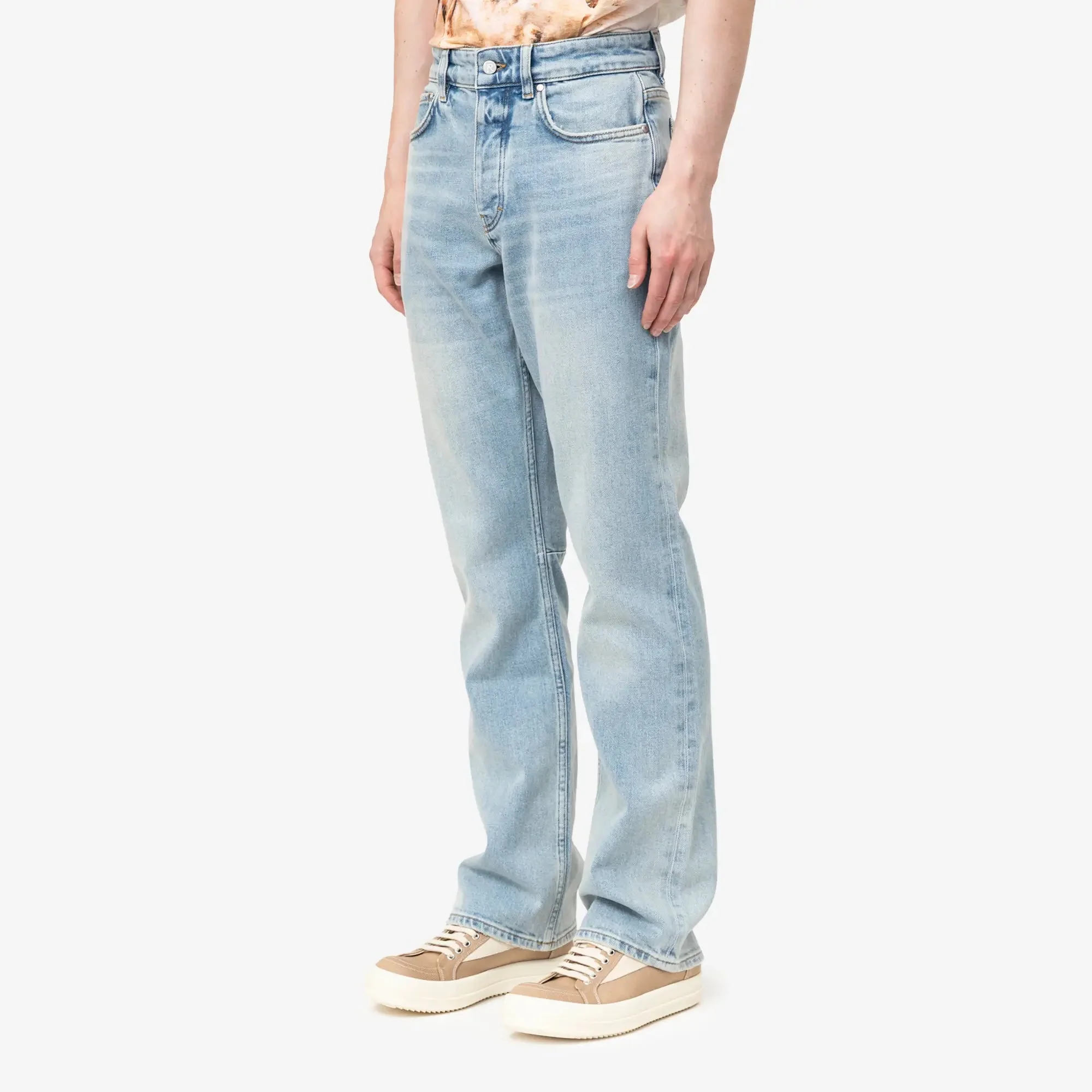 Boot Cut Denim Jeans - Image 3