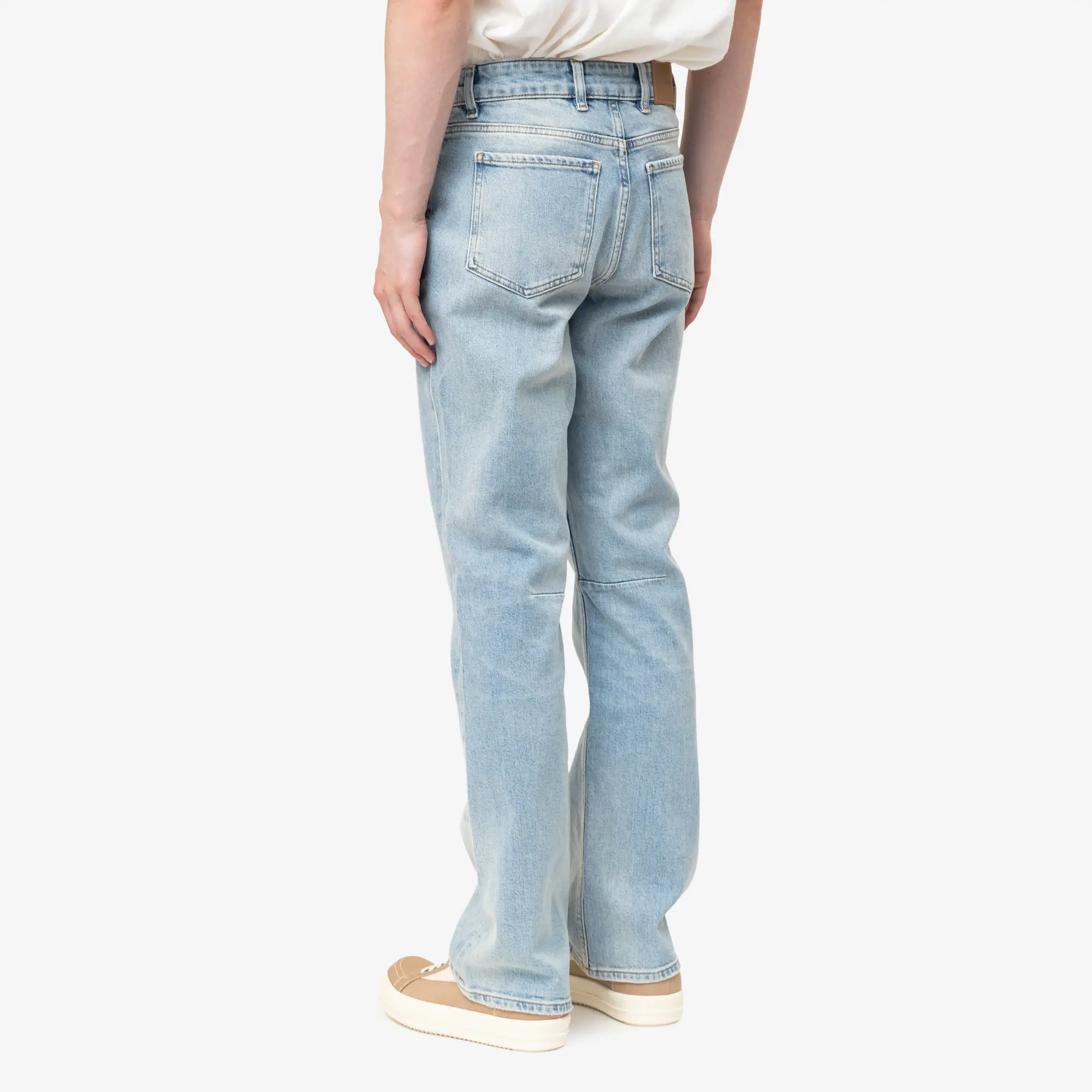 Boot Cut Denim Jeans - Image 4