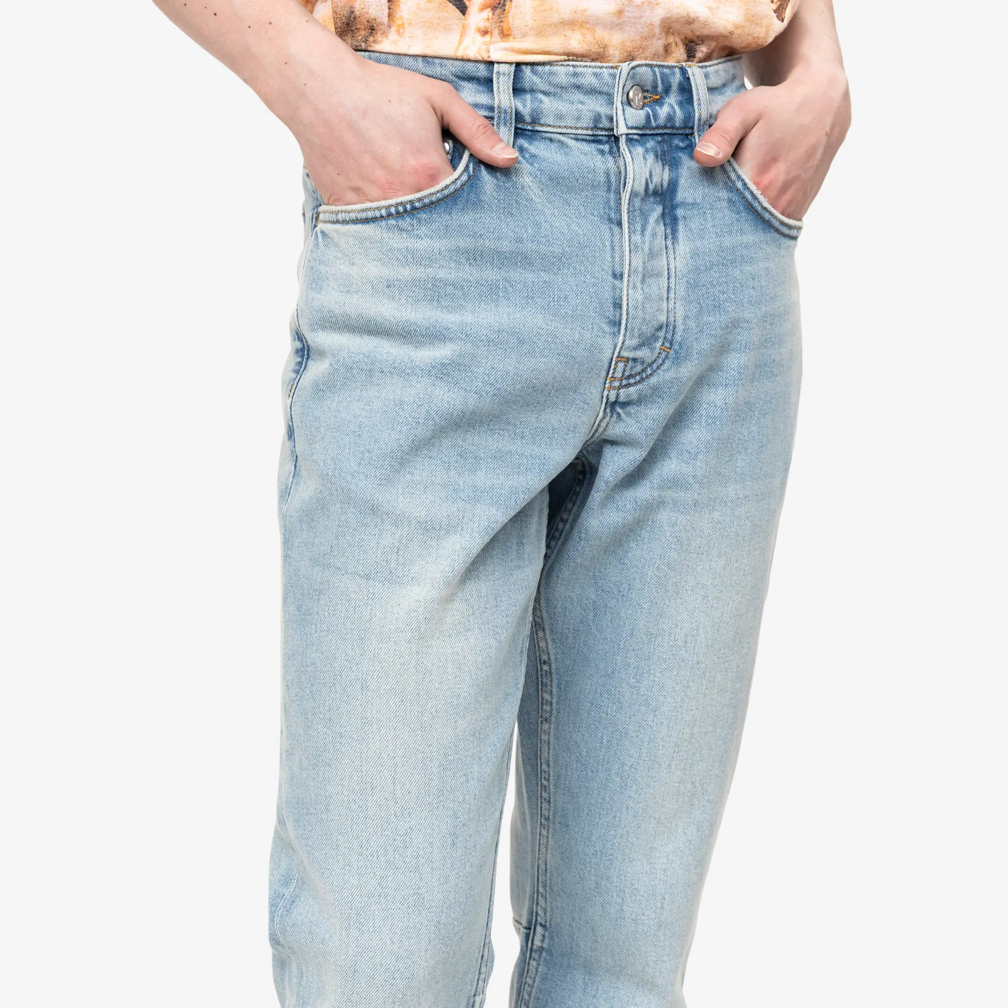 Boot Cut Denim Jeans - Image 5