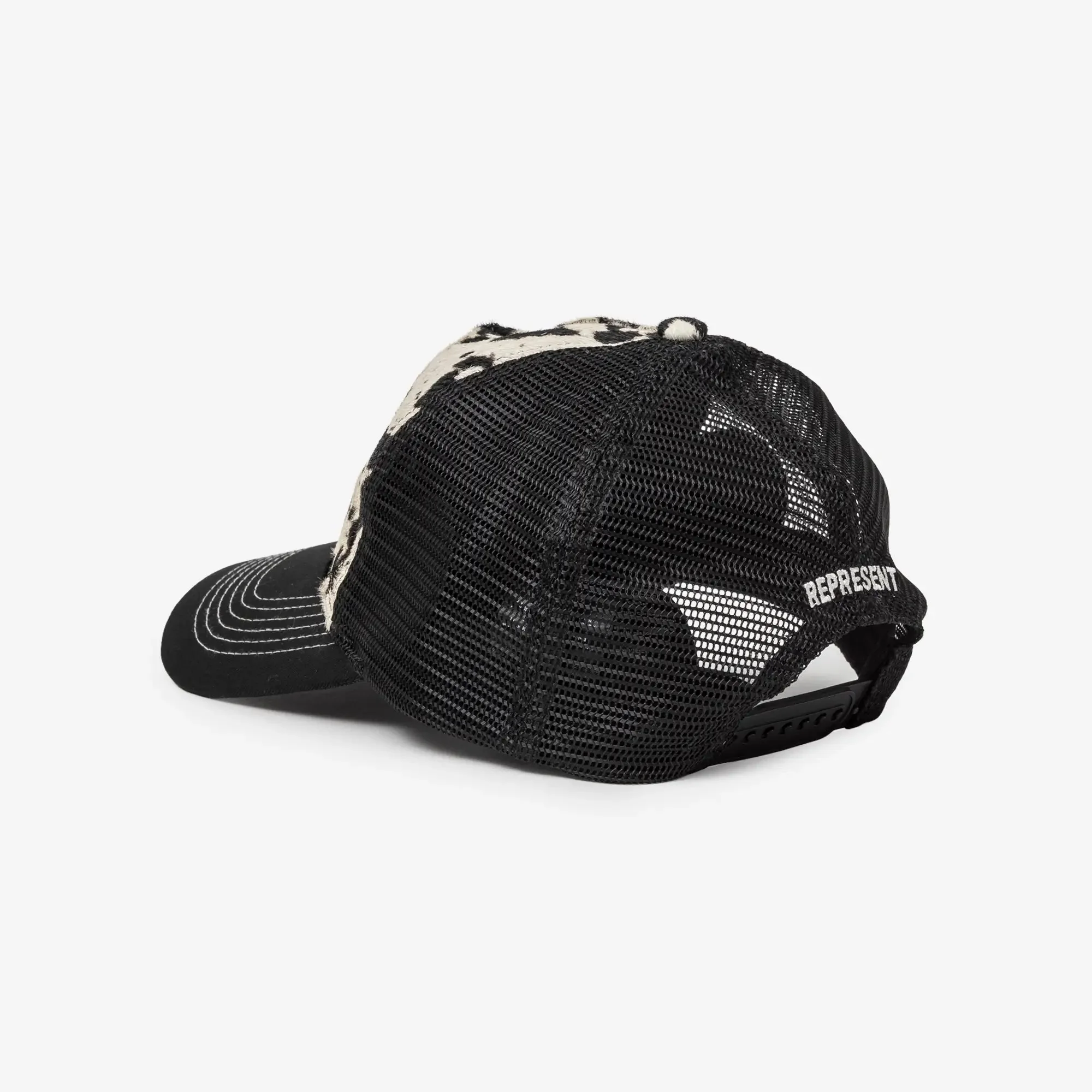 Cow Hide Print Cap - Image 4