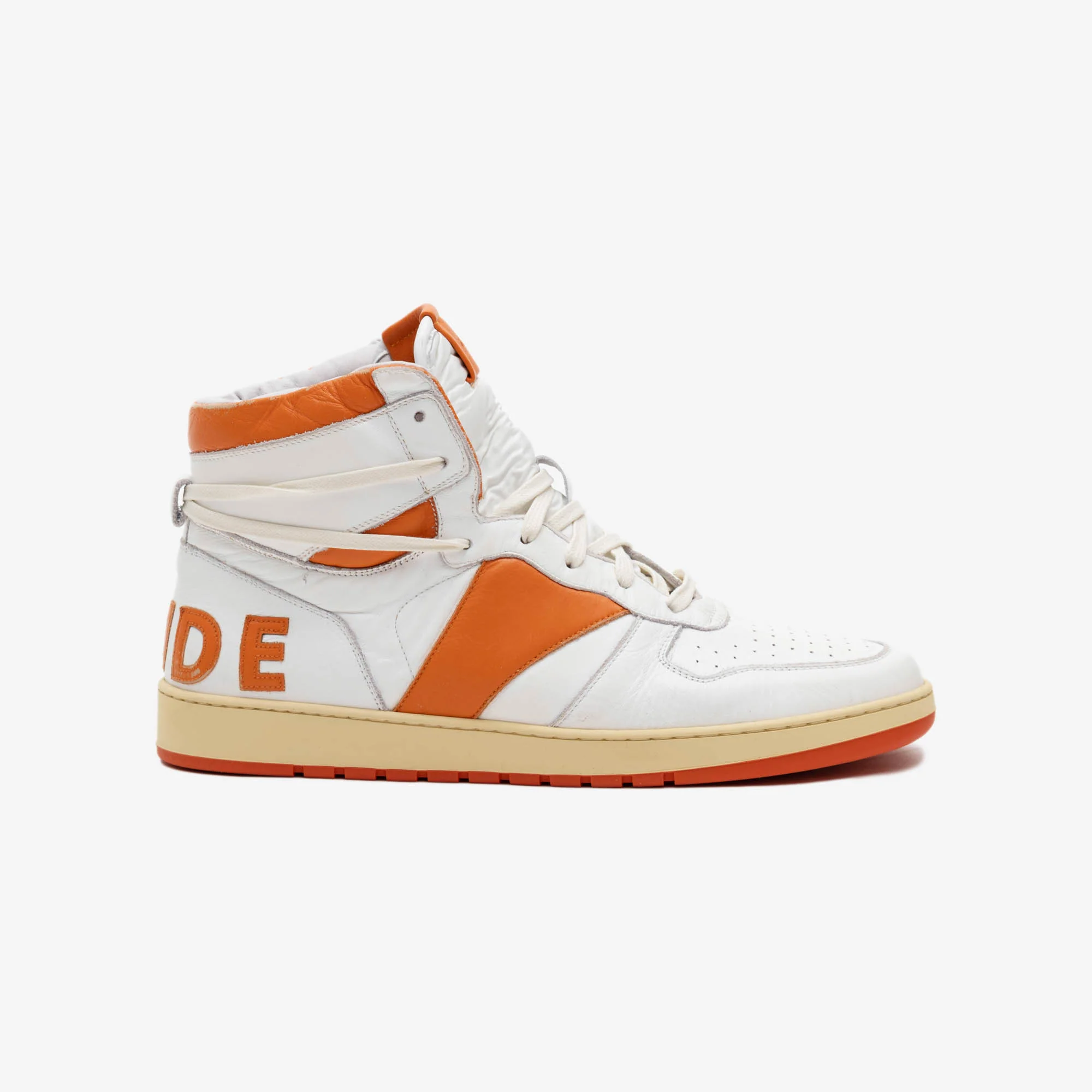 Rhecess Hi Orange Sneakers - Image 4