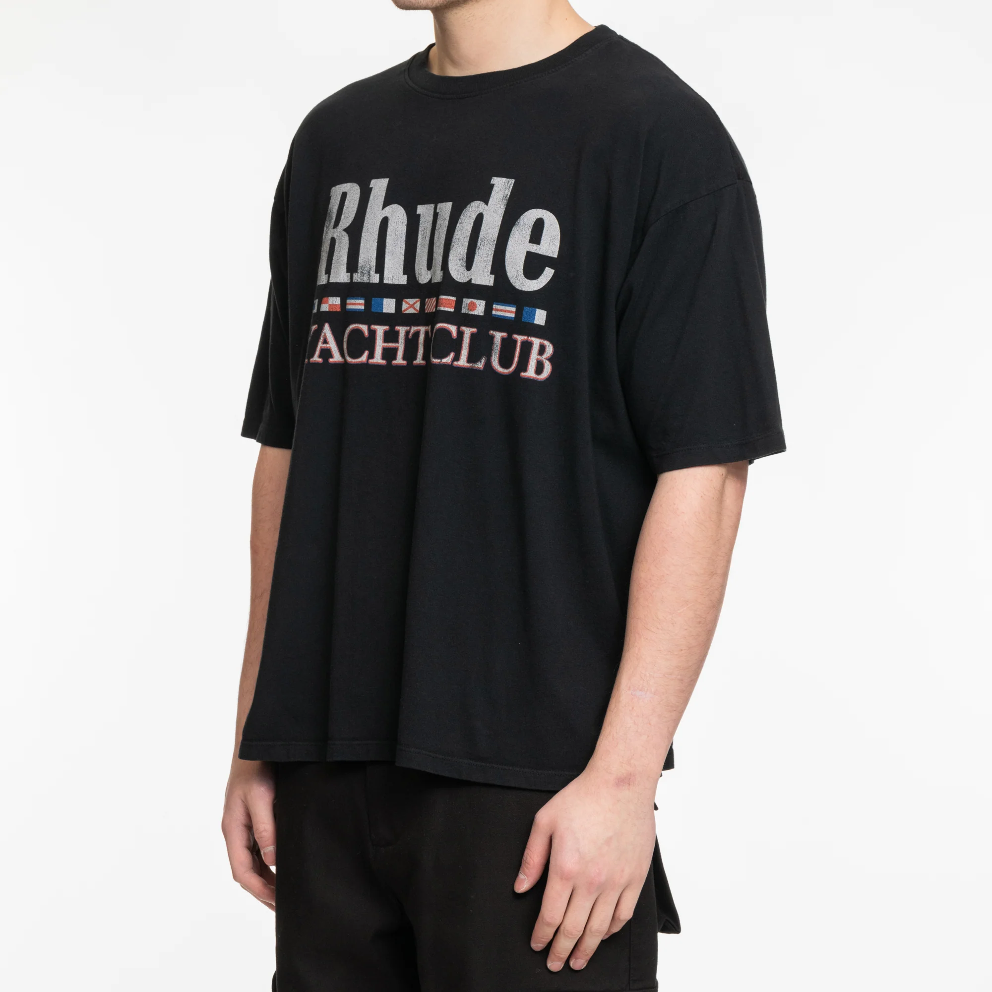 Rhude Flag Vintage T-Shirt - Image 3