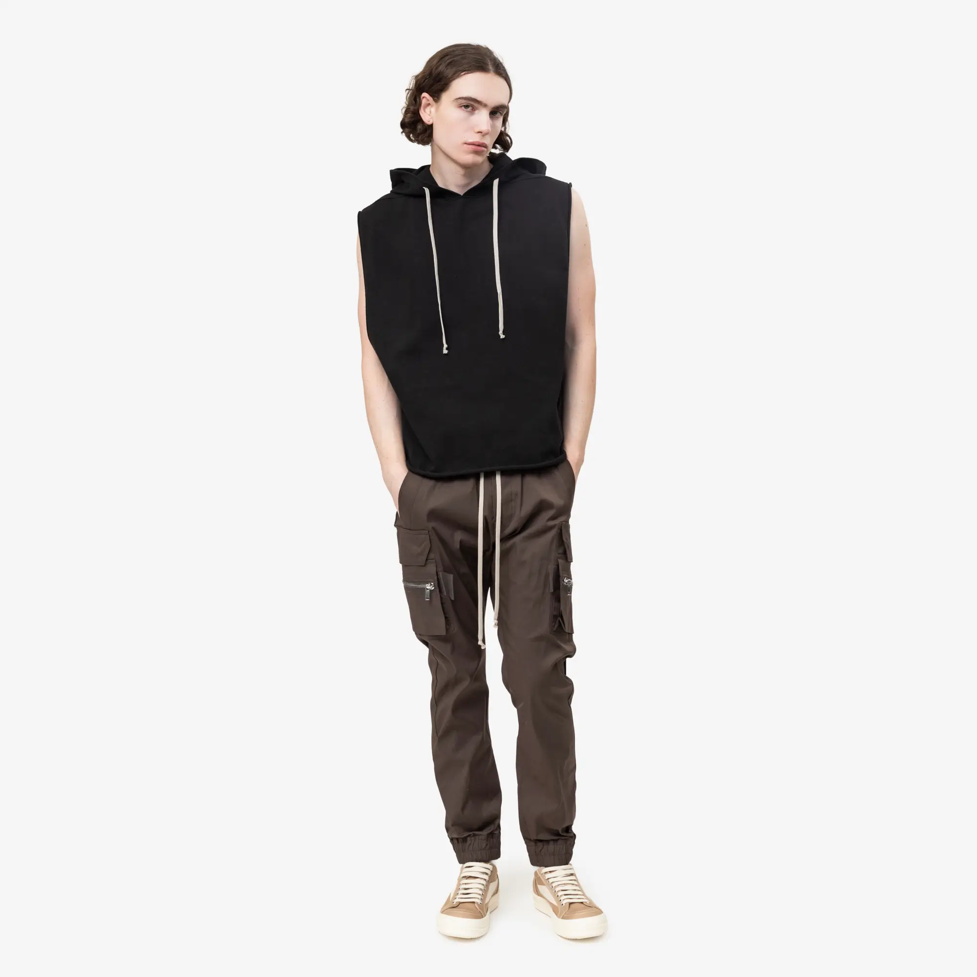 Hooded Sleeveless Tunic - Image 2