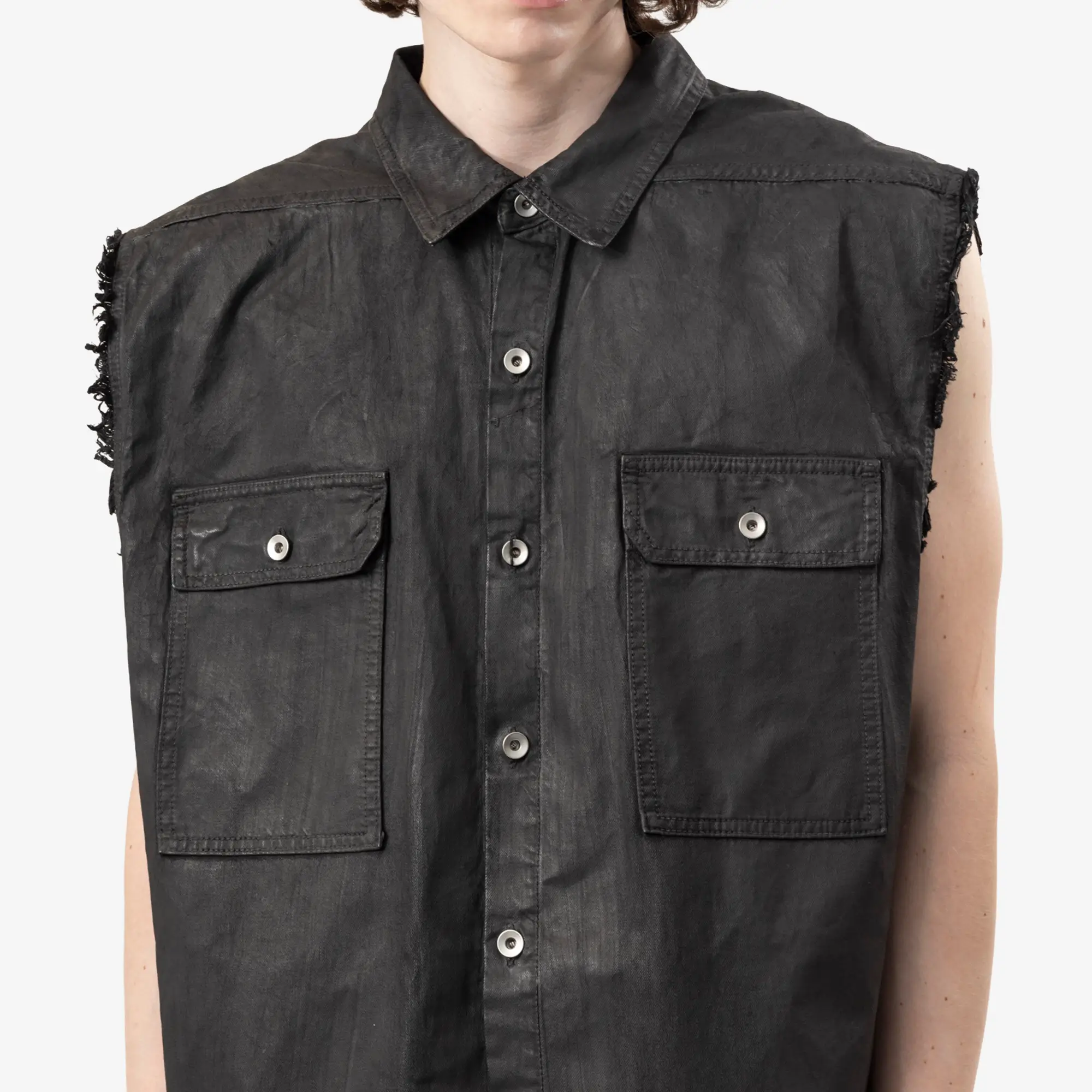 Sleeveless Tommy Jumbo Outershirt - Image 5