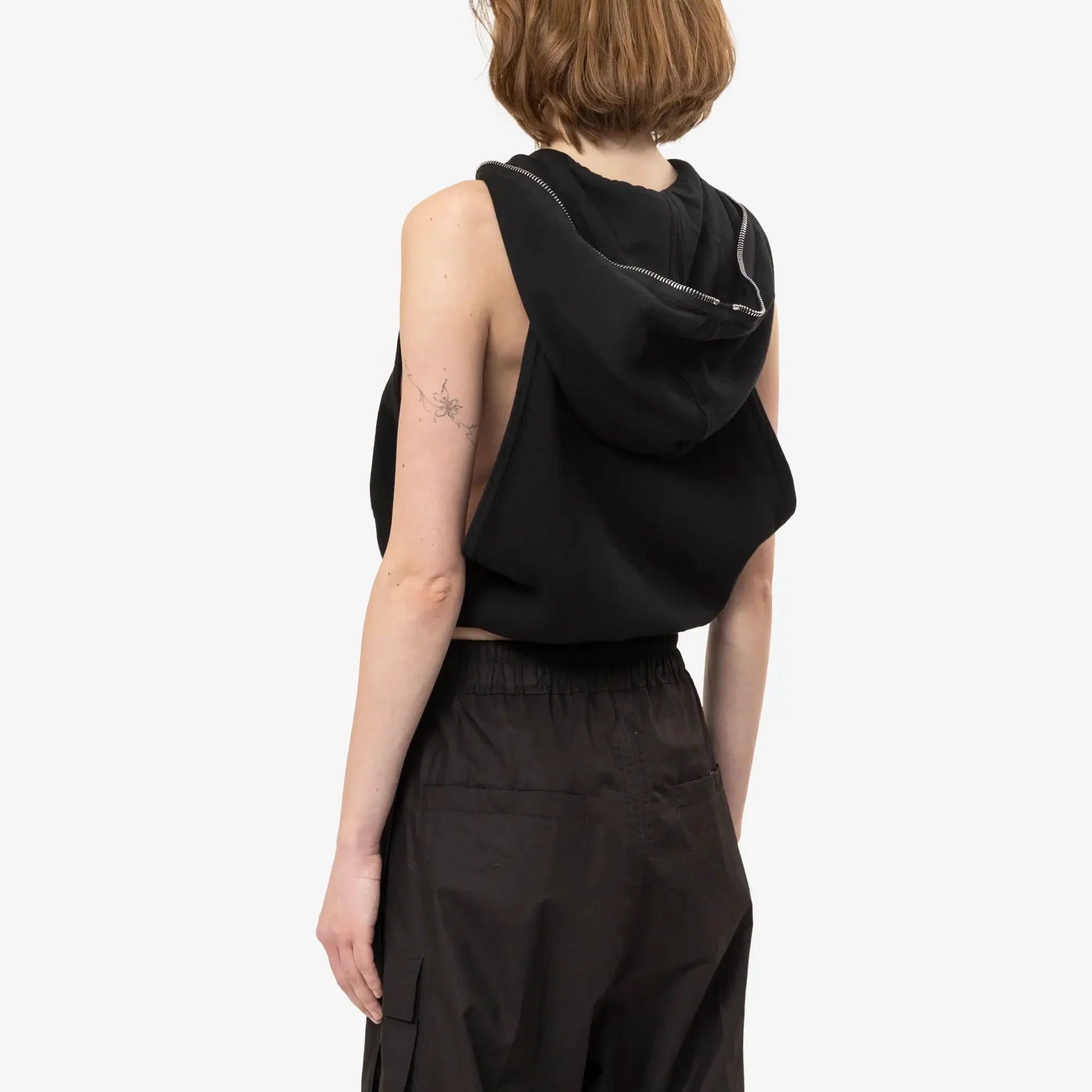 Womens Cyclops Gimp Sleeveless Hoody - Image 4