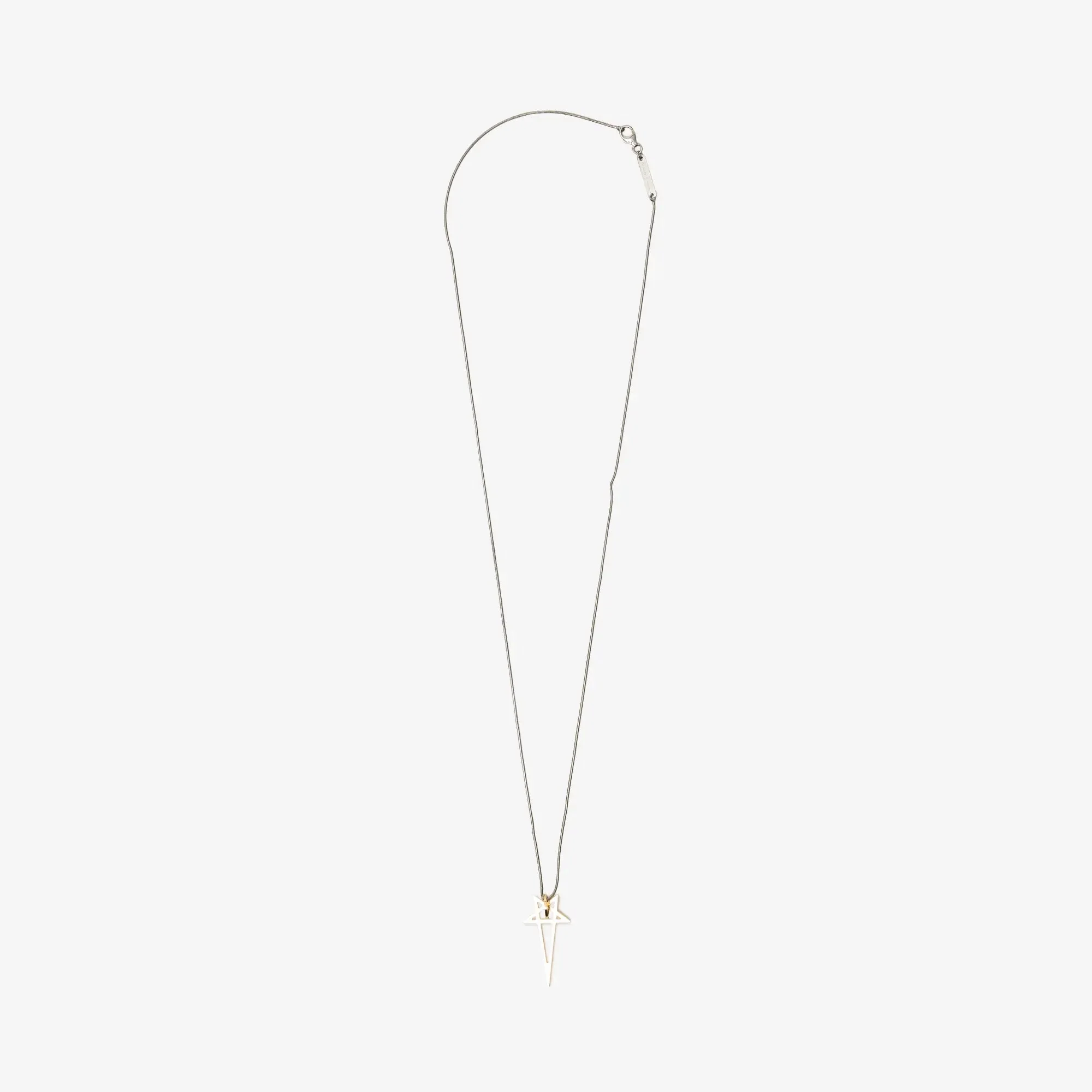 Gold Pentagram Charm Necklace