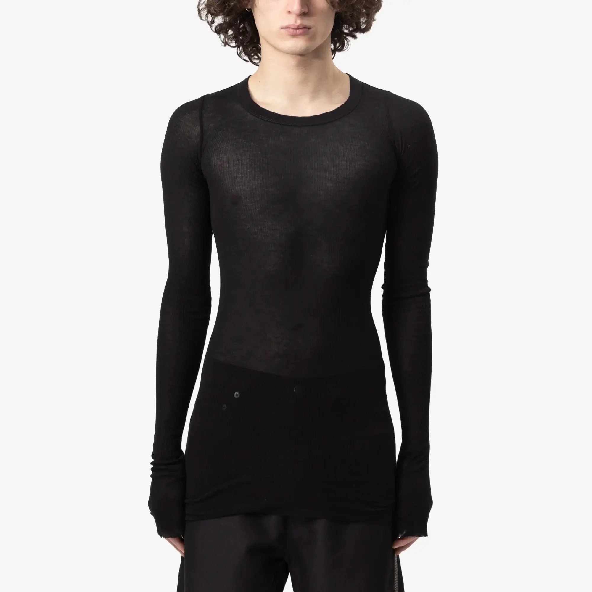Rib Long Sleeve T-Shirt