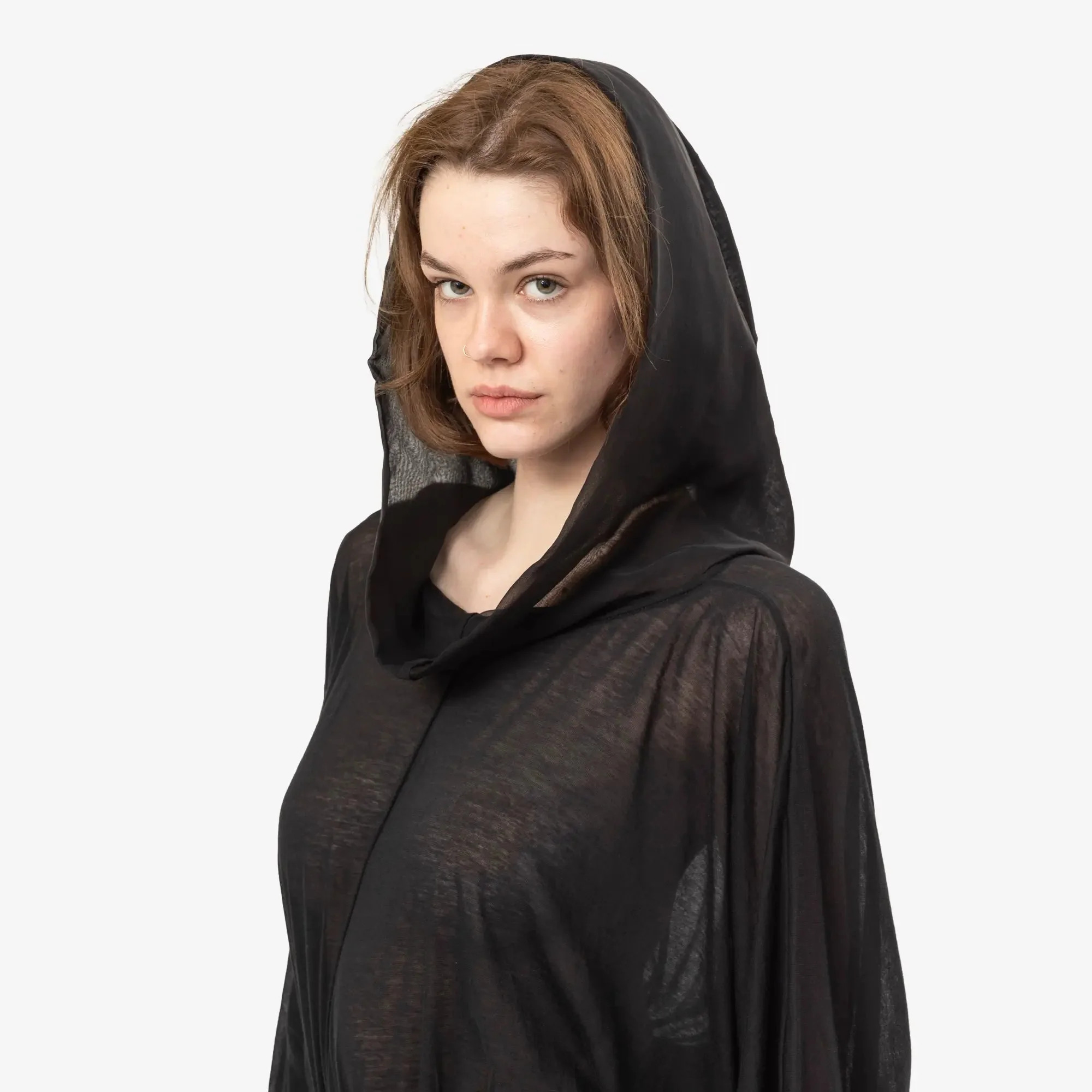 Womens Cropped Hooded Tunic - Image 5
