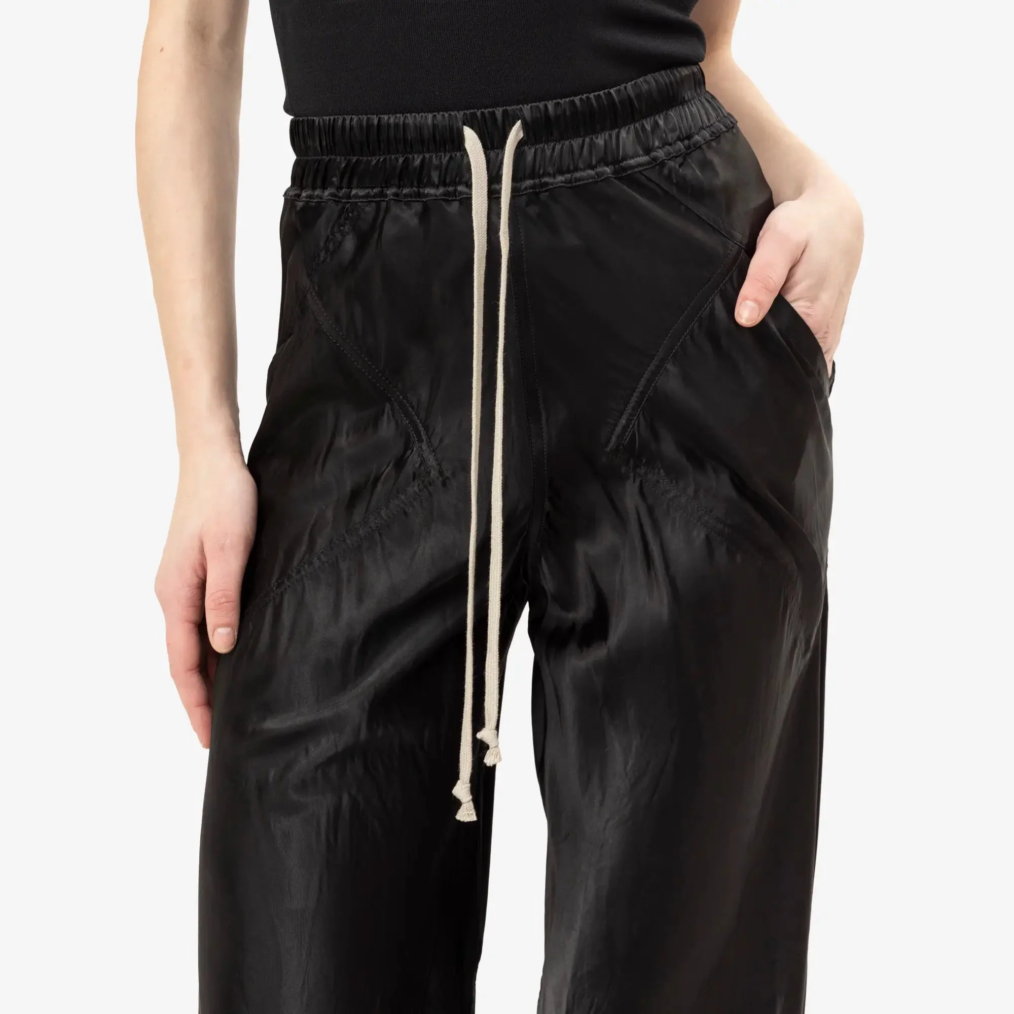 Womens Drawstring Bias Pants - Image 5