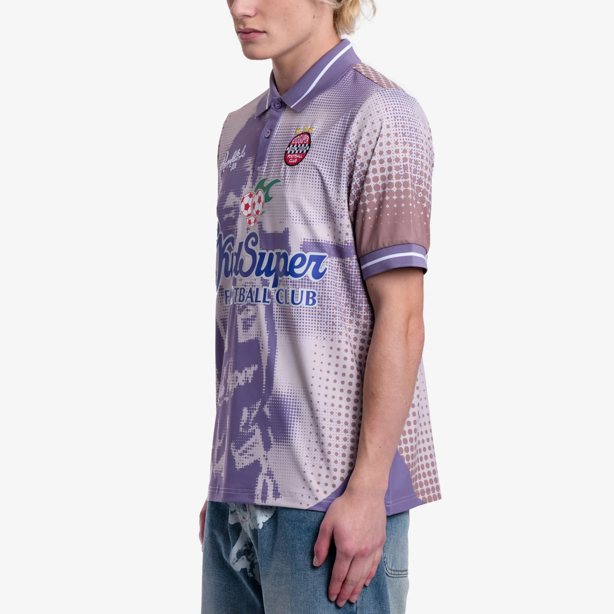Ronaldinho Cream Soccer Jersey - Image 3