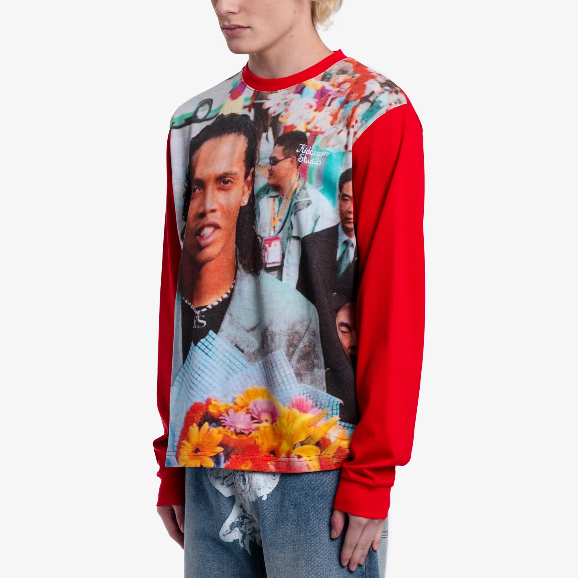 Ronaldinho Long Sleeve T-Shirt - Image 3