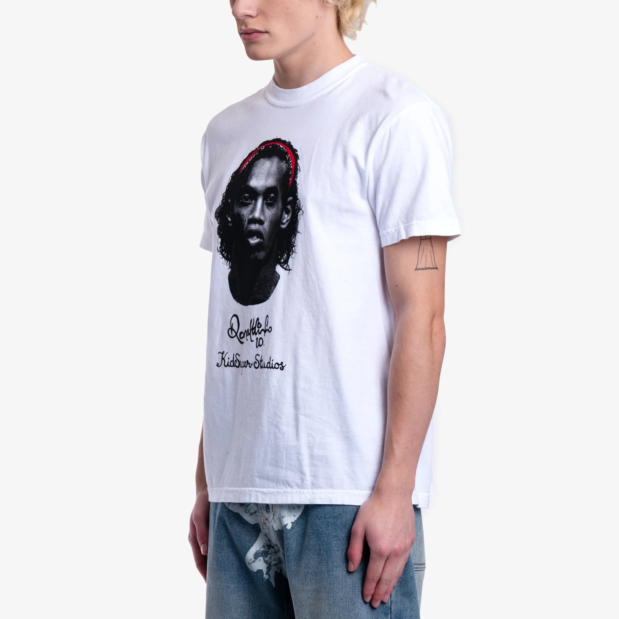 Ronaldinho Portrait T-Shirt - Image 3
