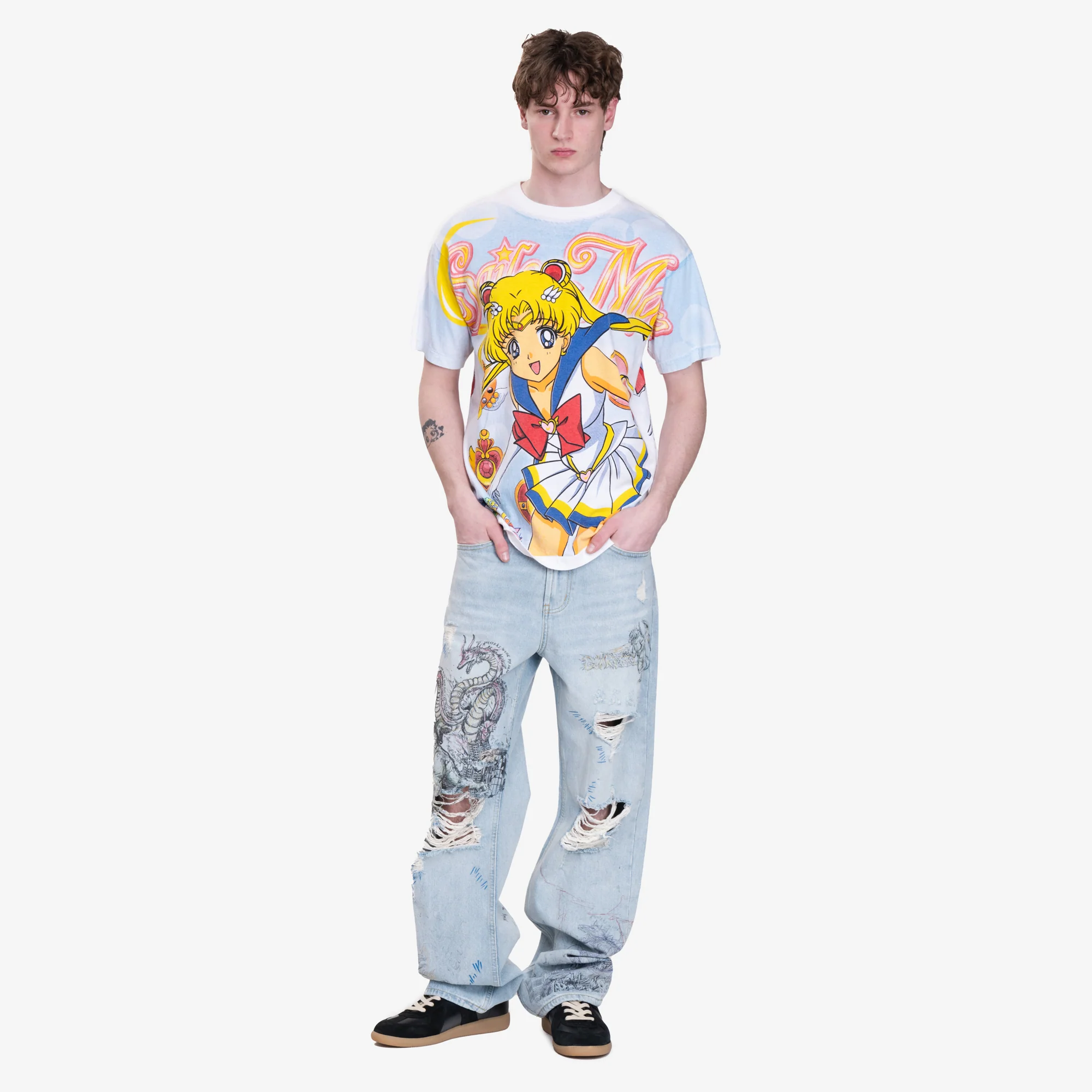 Sailor Moon Vintage T-Shirt - Image 2
