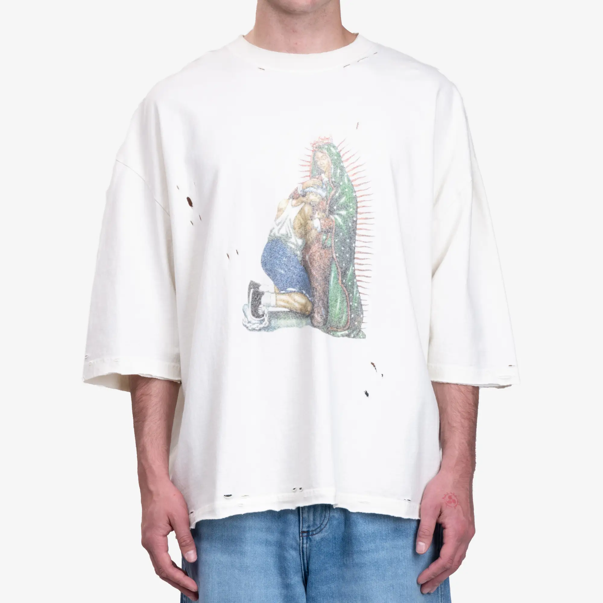 Santa Madre Destroyed Buffalo T-Shirt
