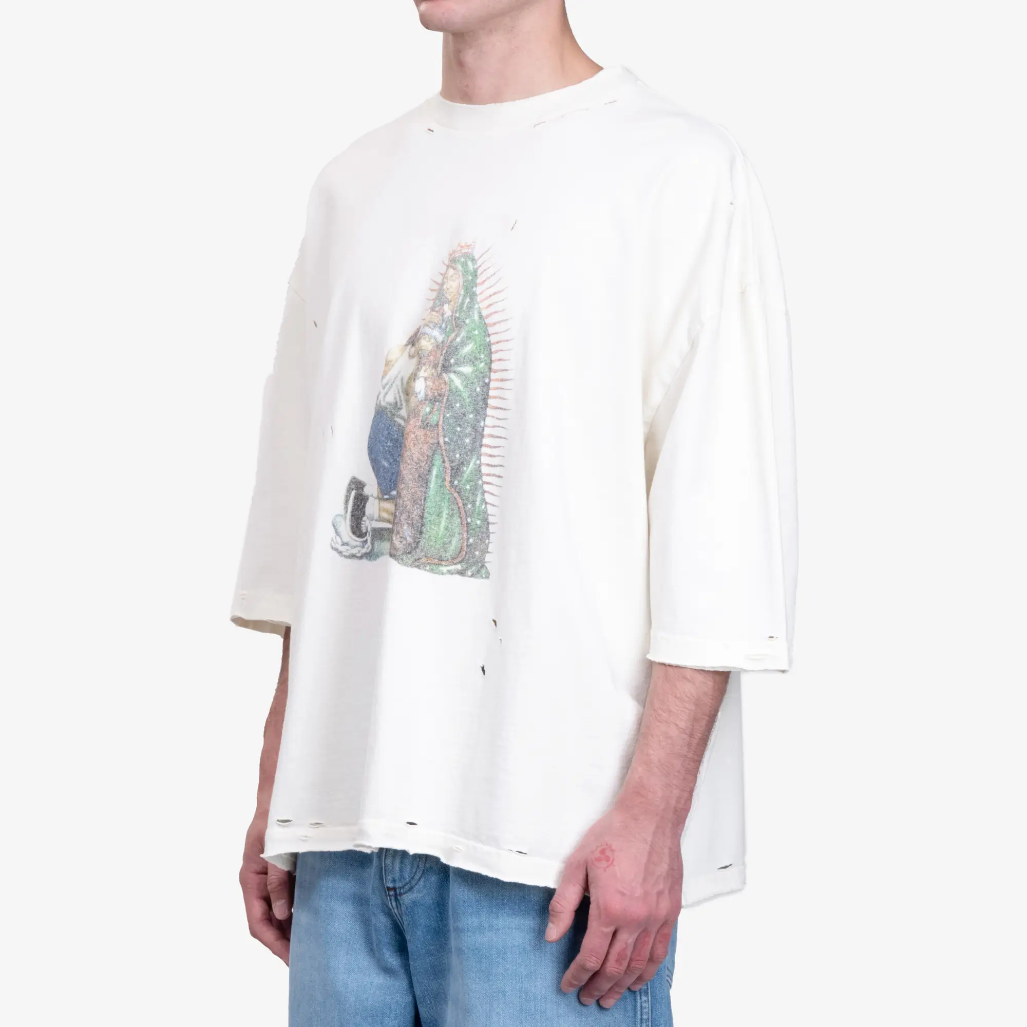 Santa Madre Destroyed Buffalo T-Shirt - Image 3