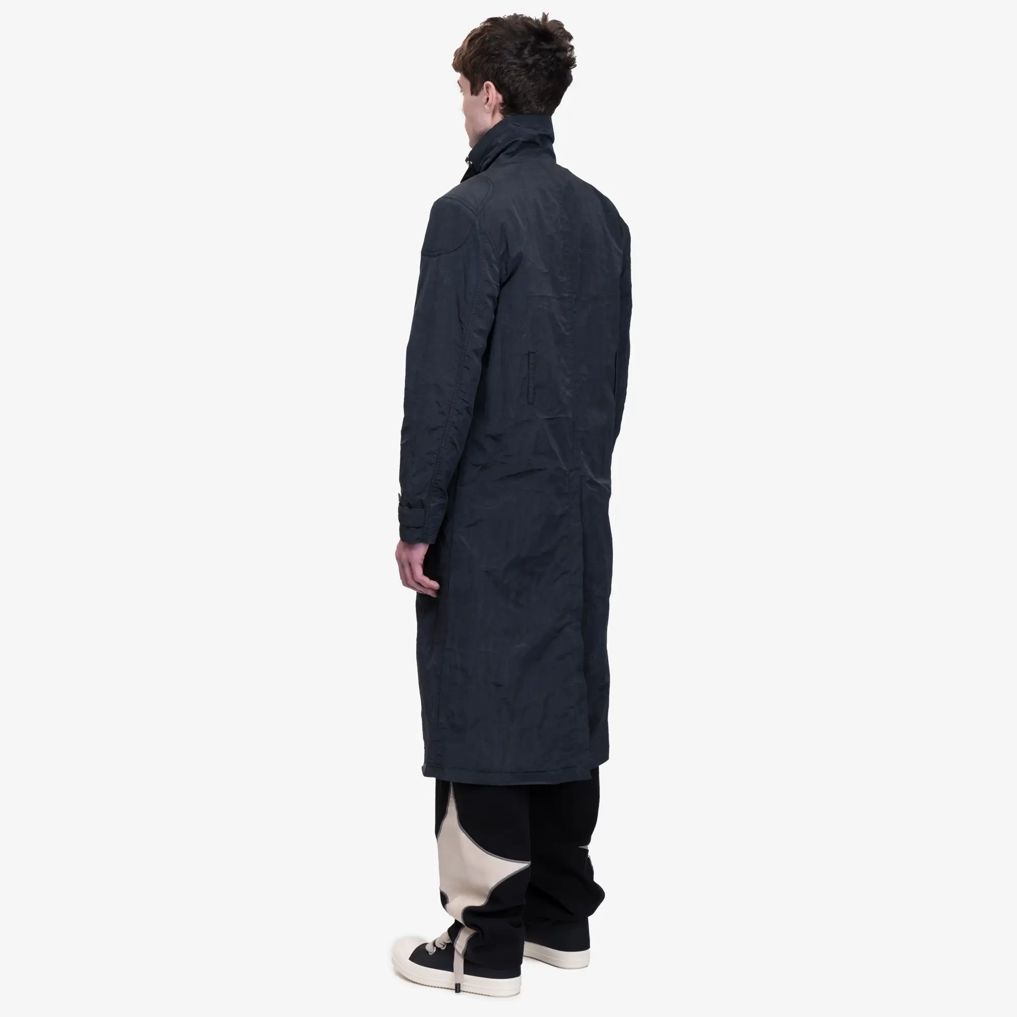 Scarred Bio Soldier Trench Coat - Image 4