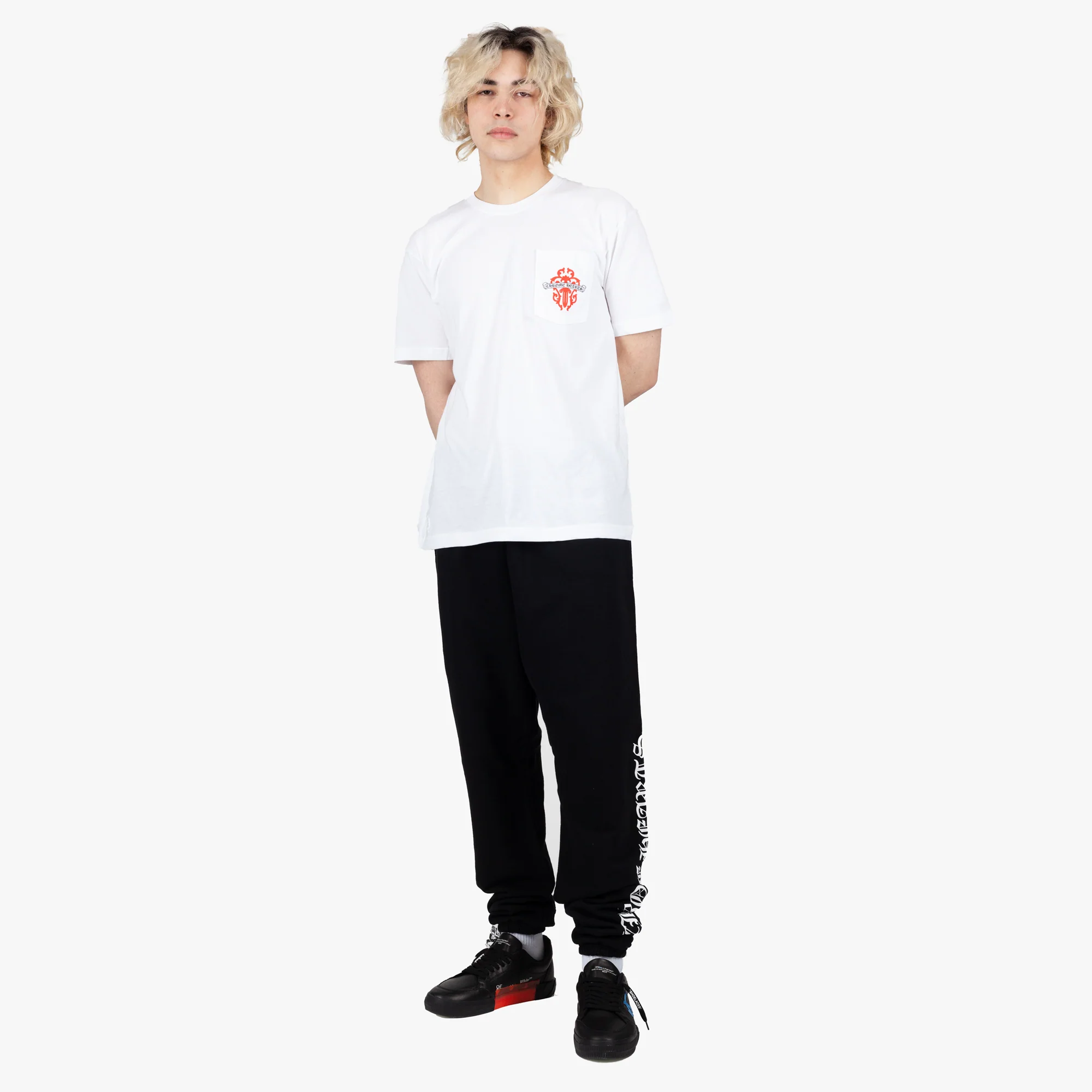 Script Scroll Label Sweatpants - Image 2