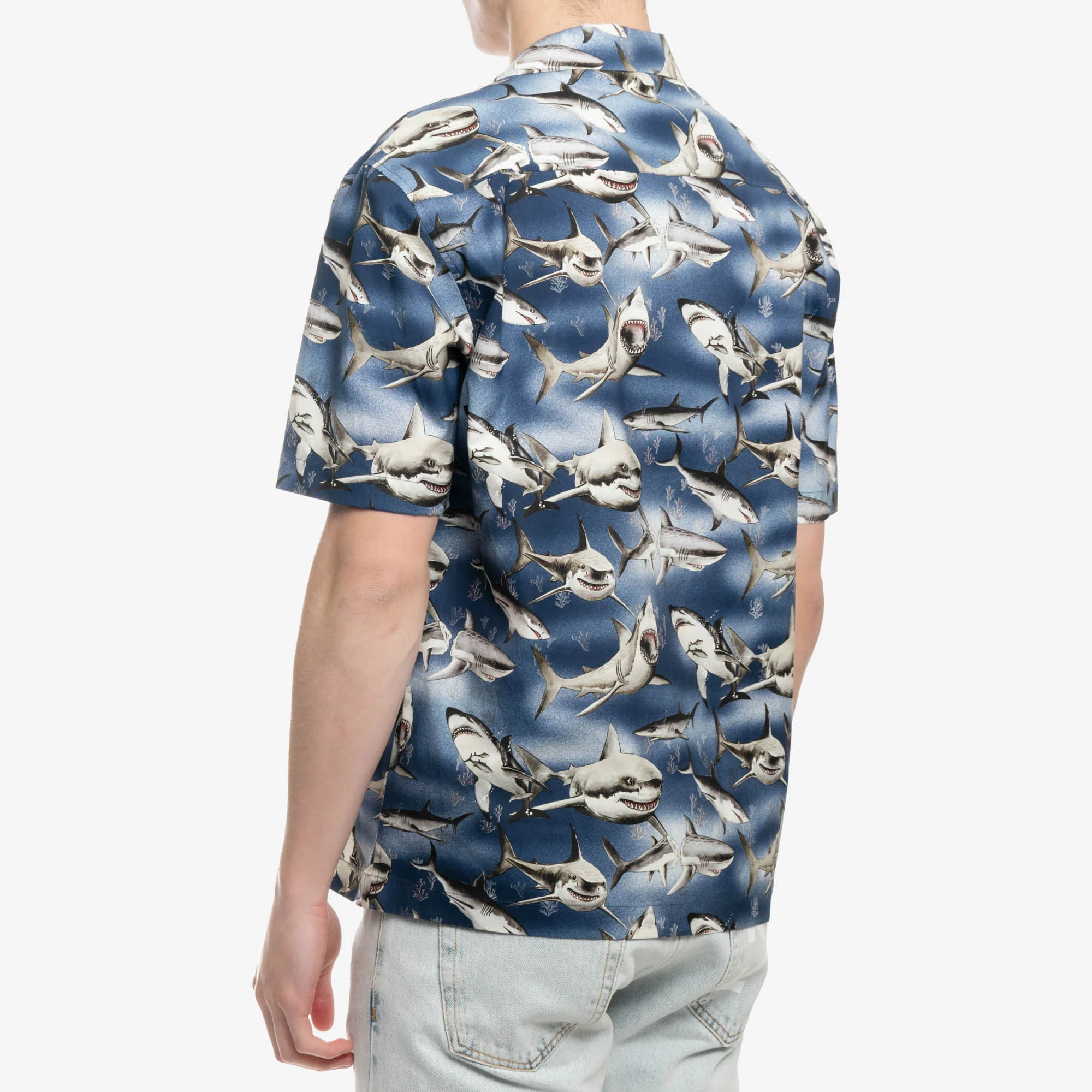 Sharks Bowling Shirt - Image 4