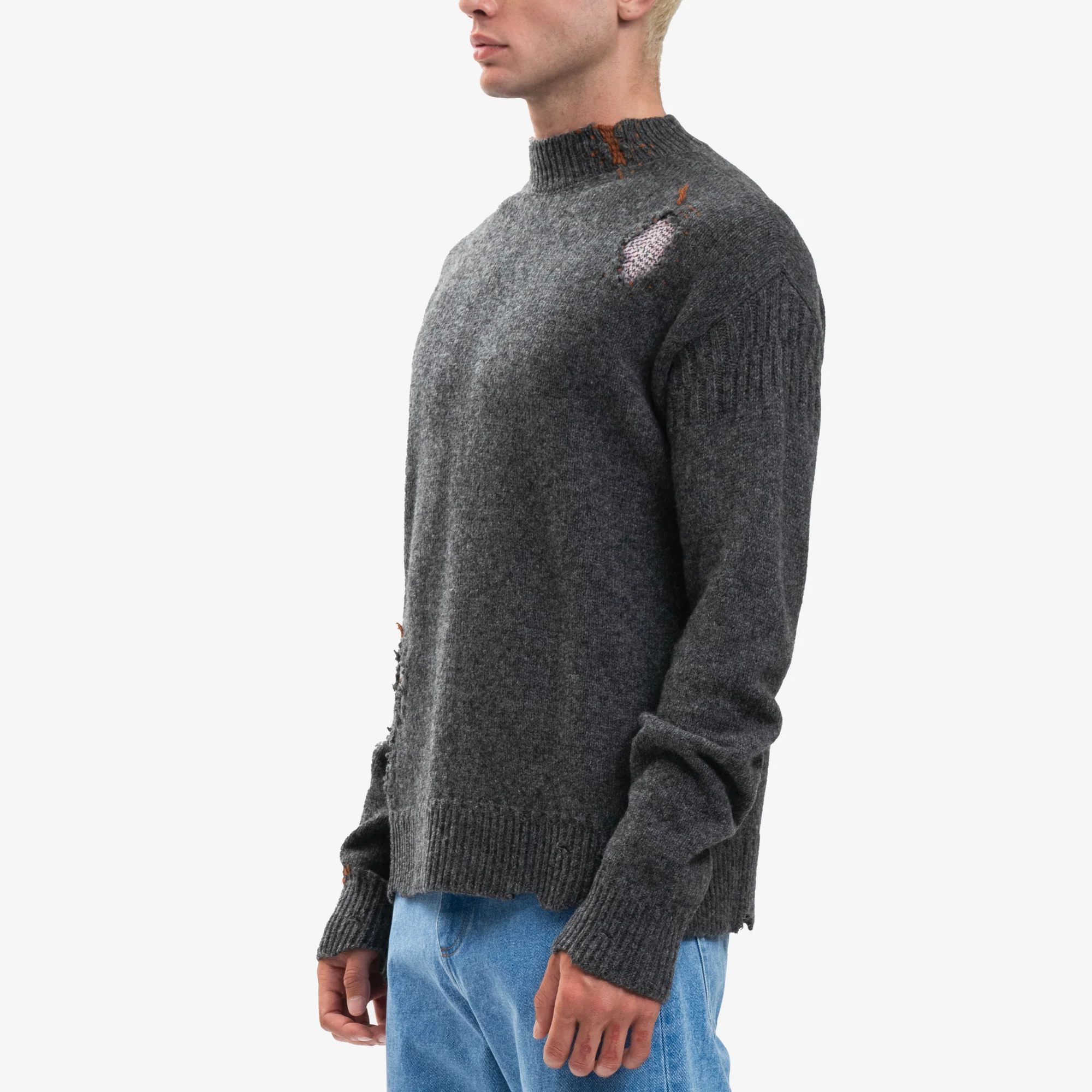 Shetland Mending Sweater - Image 3
