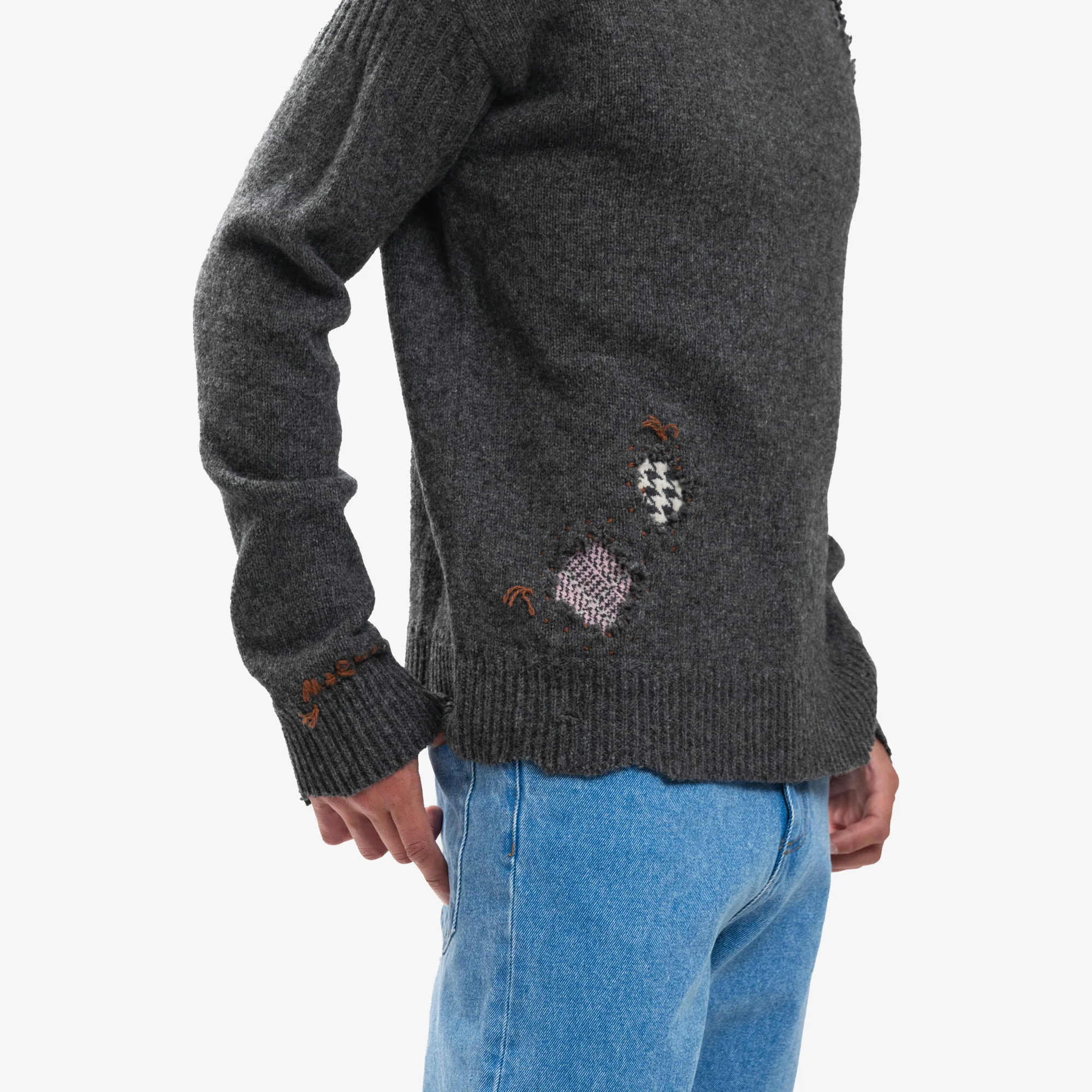 Shetland Mending Sweater - Image 6