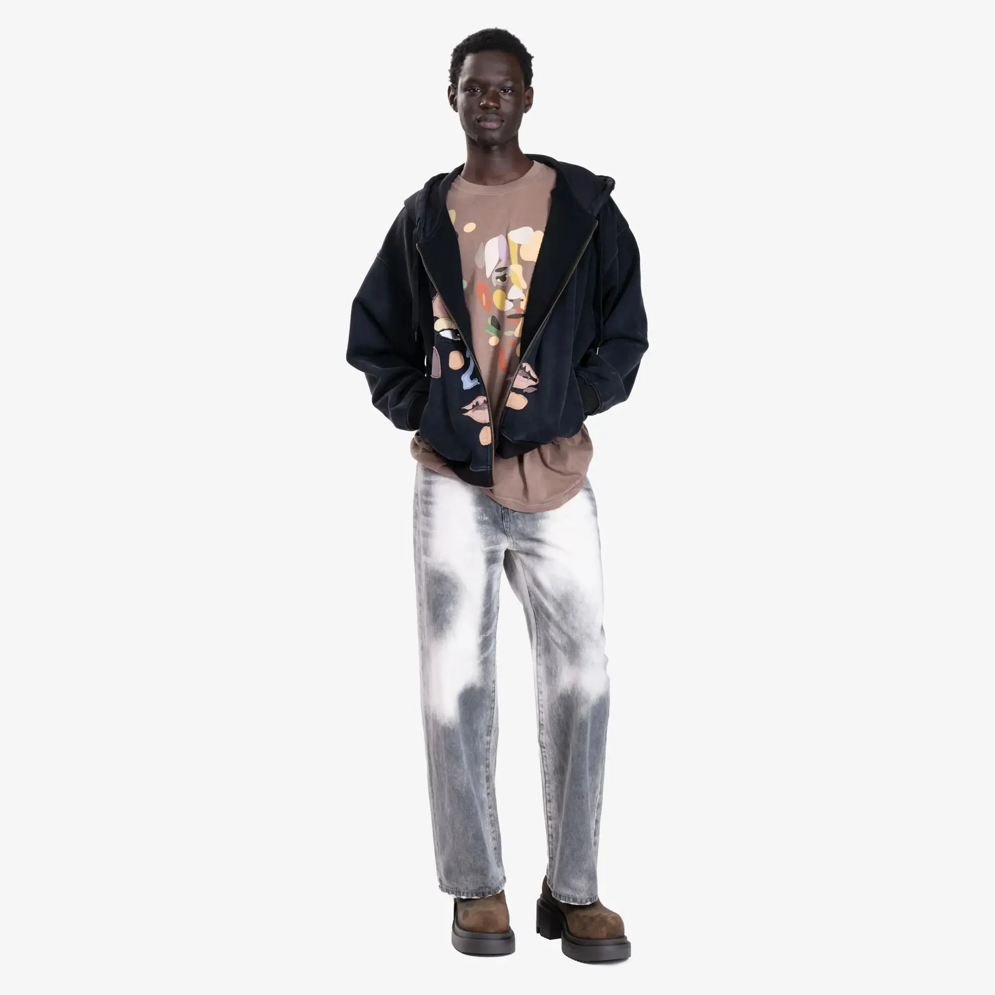 Side Eye Face Hoodie - Image 2