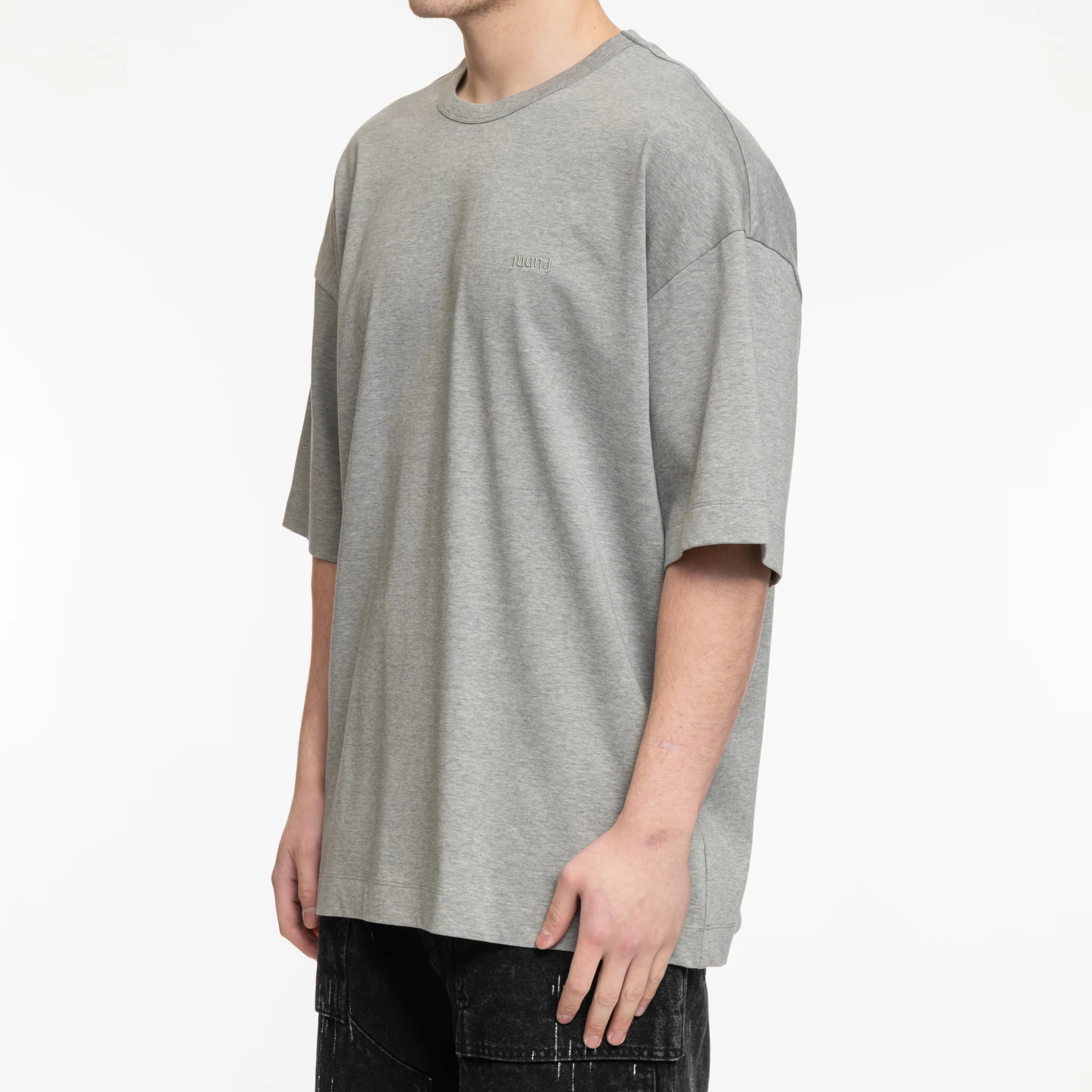Silver Graphic Semi-Over T-Shirt - Image 3