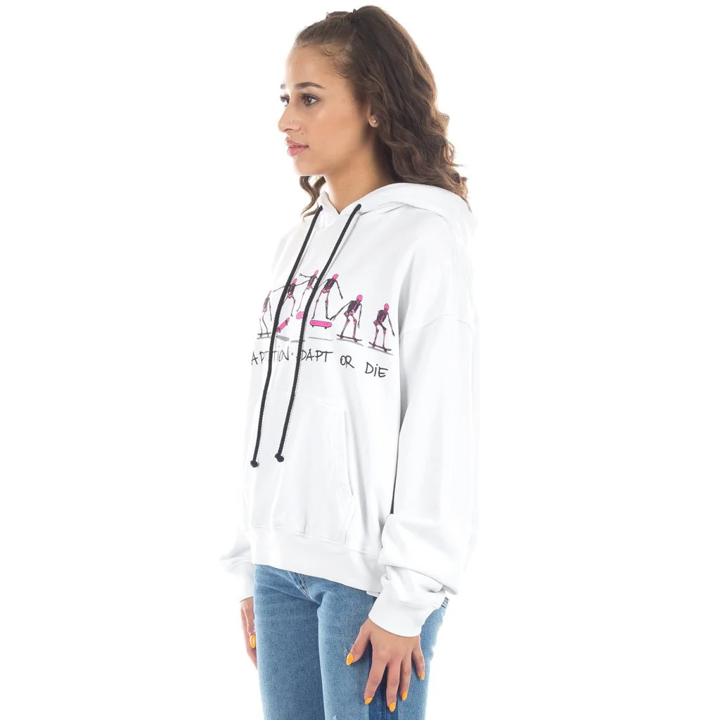 Womens Skating Skulls Hoody - Image 2