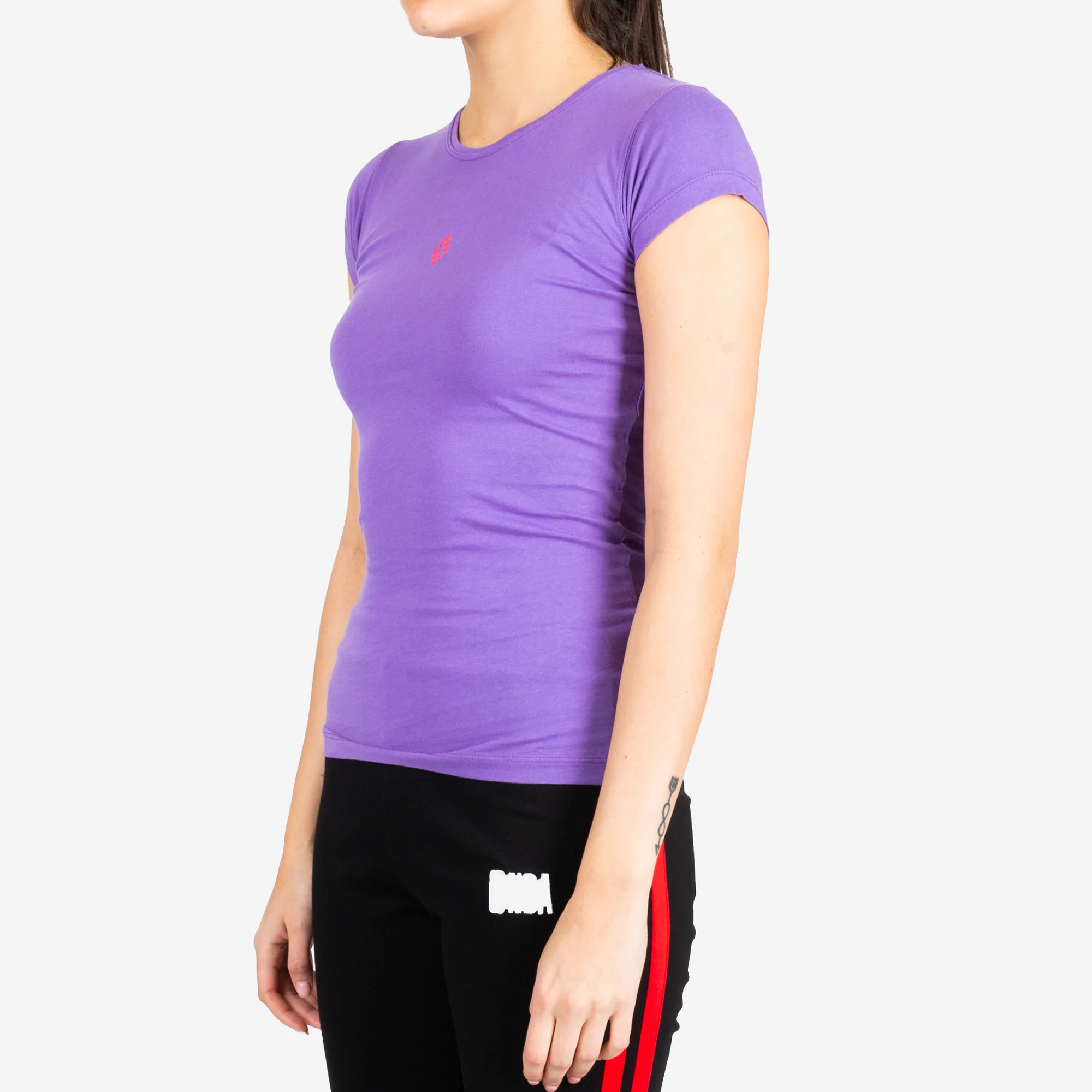 Womens Skull Fitted Tee - Image 2
