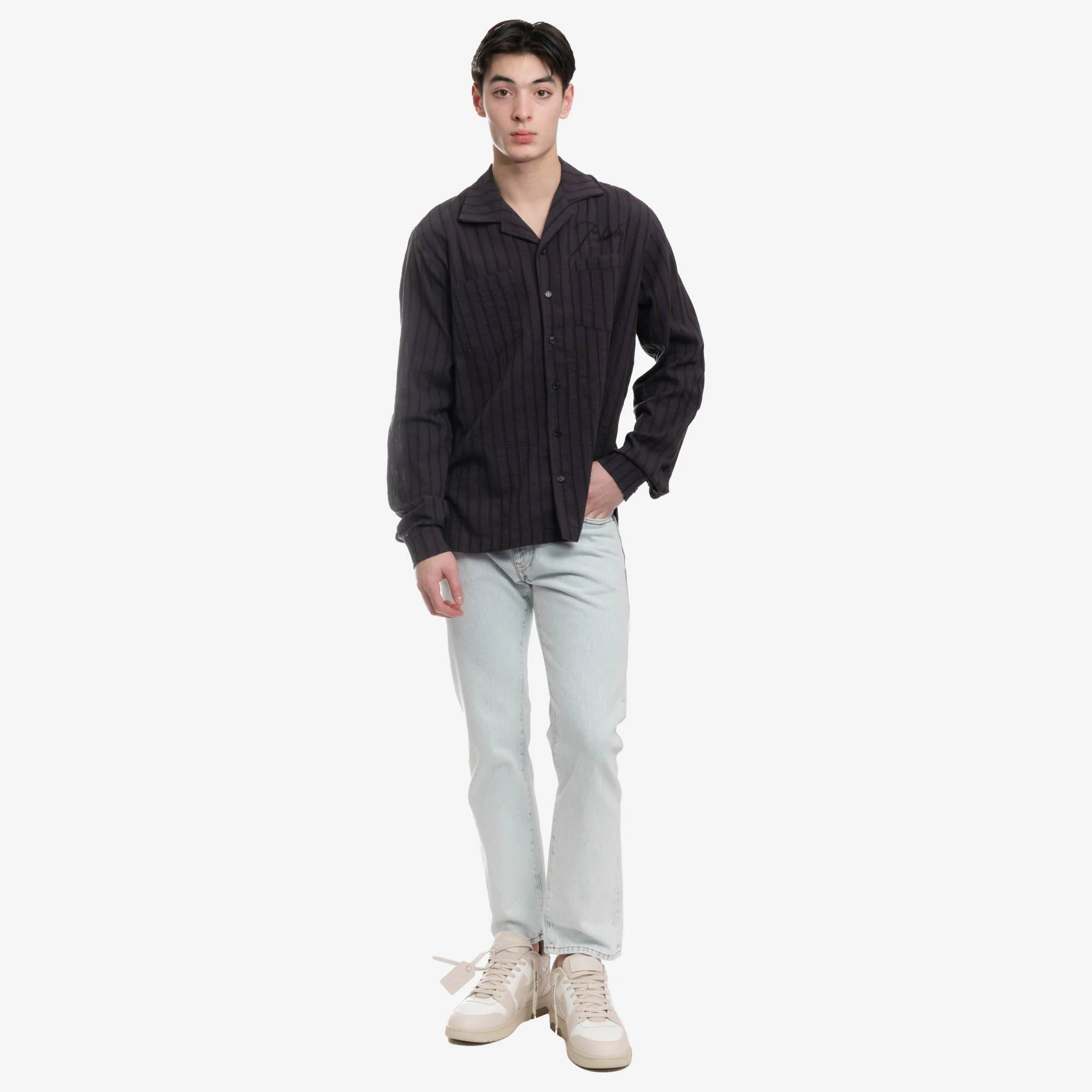 Slate Stripe Shirt - Image 2