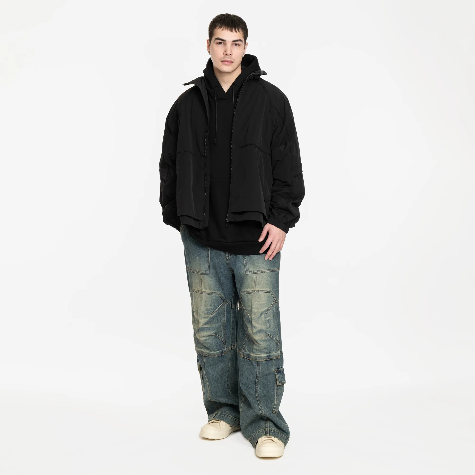 Sleeve Detachable Utility Jacket - Image 2