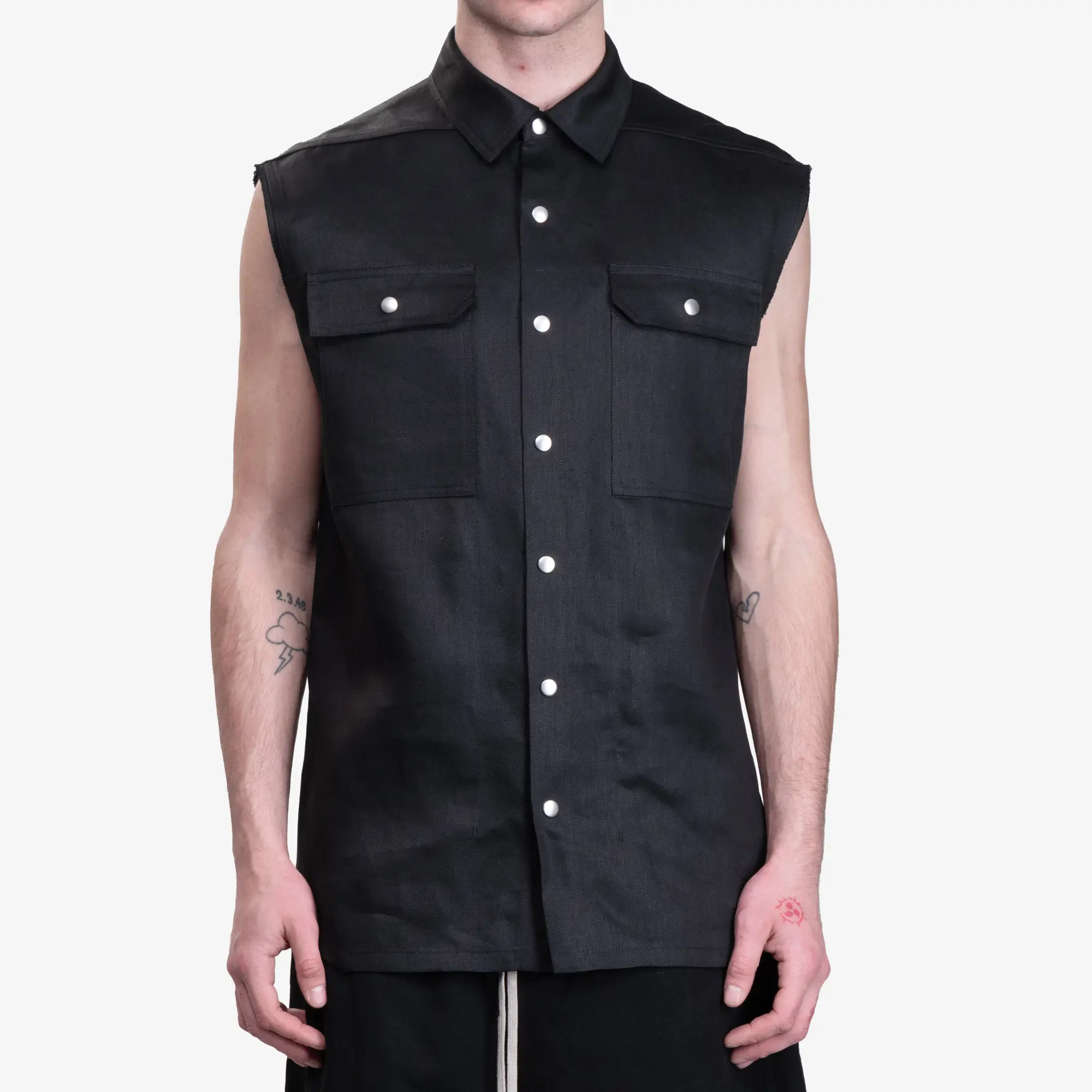 Sleeveless Jumbo Outershirt